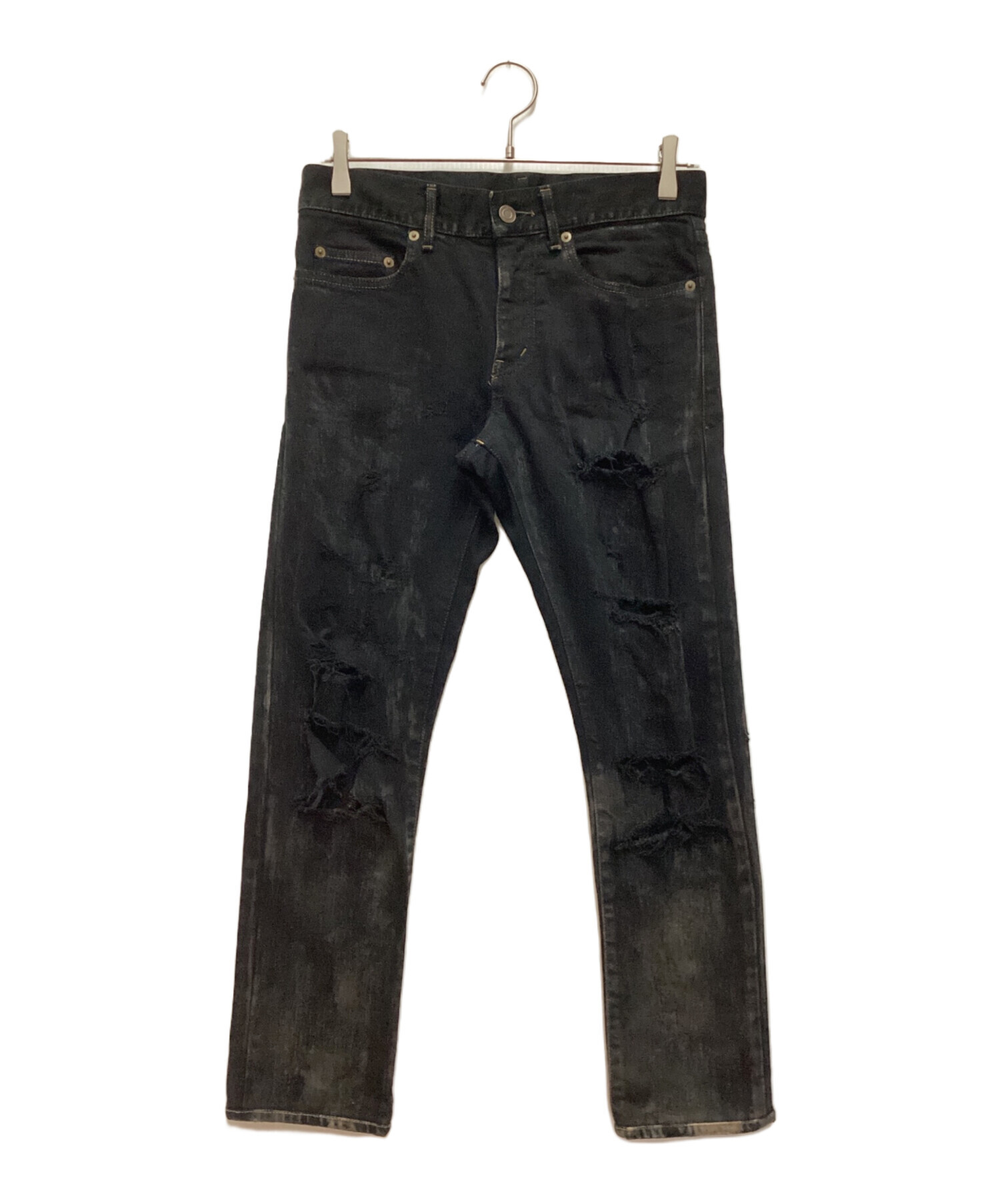 中古・古着通販】Saint Laurent Paris (サンローランパリ) デストロイ  
