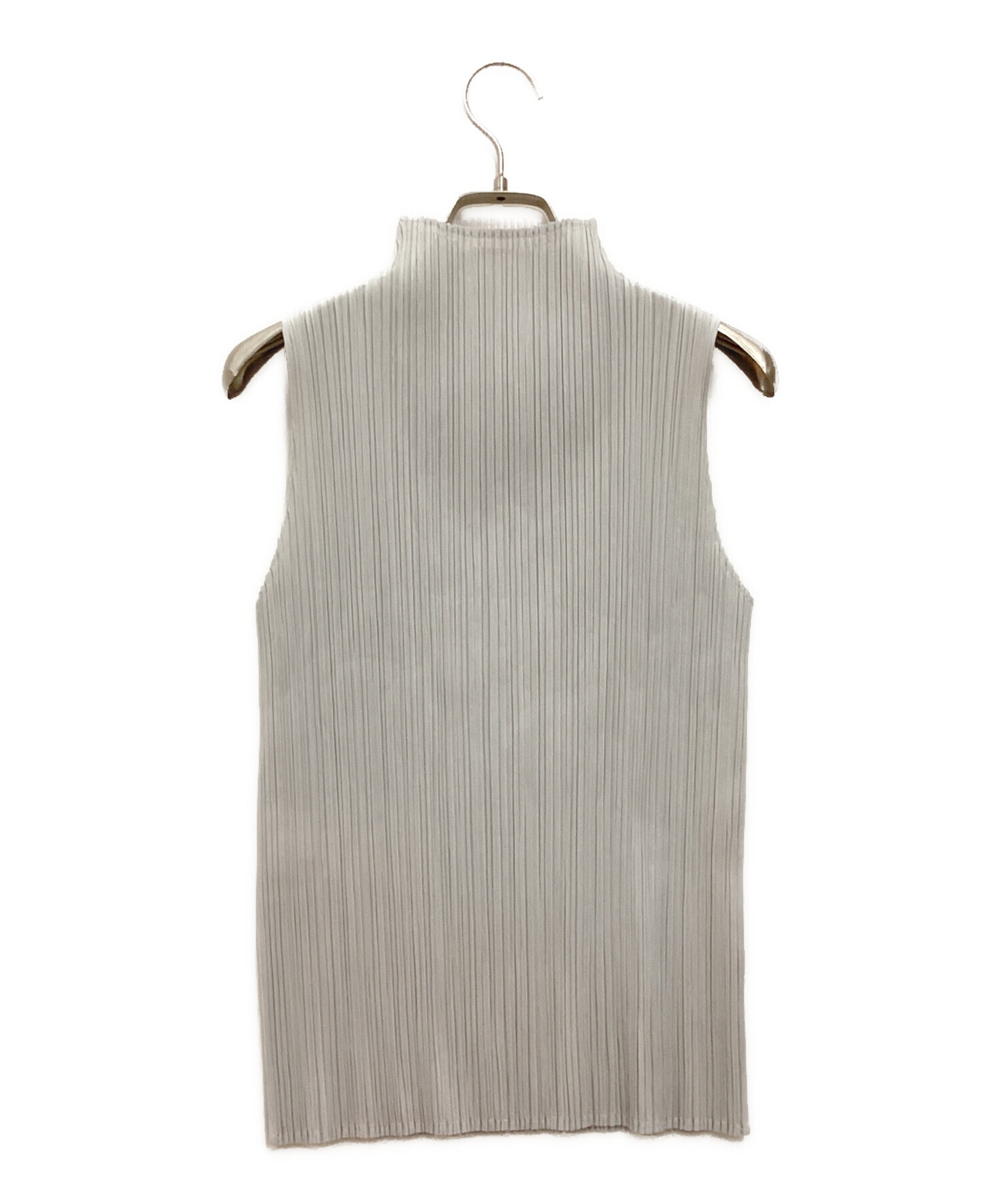 PLEATS PLEASE】ハイネックノースリーブトップス（Pleats Please Issey 
