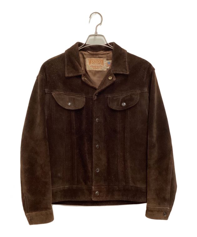 schott ショット キャメルブラウン ラムレザー トラッカージャケット