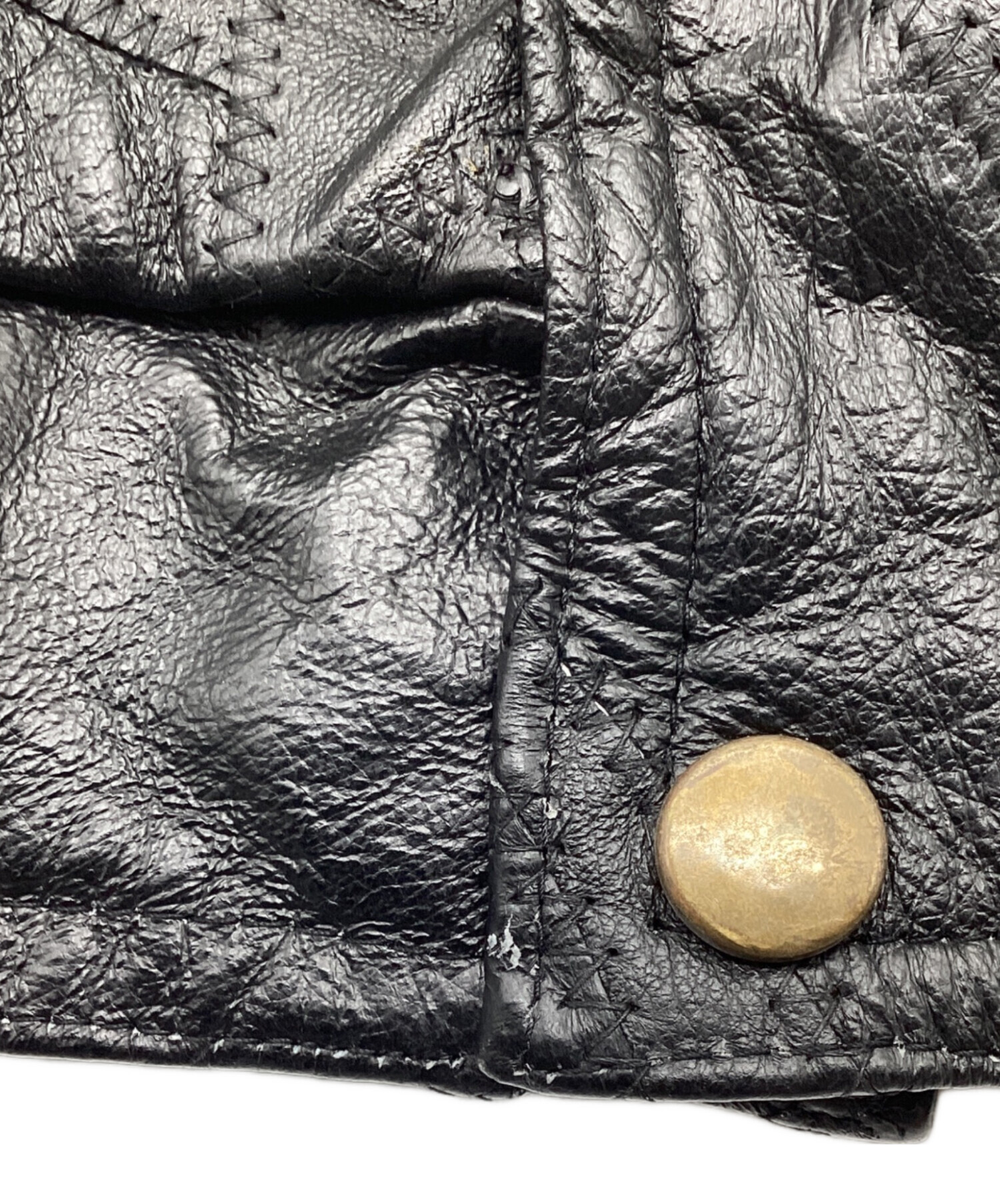 未使用に近い✨️ 高級 老舗京都 (株)ツカキ レザージャケット M 