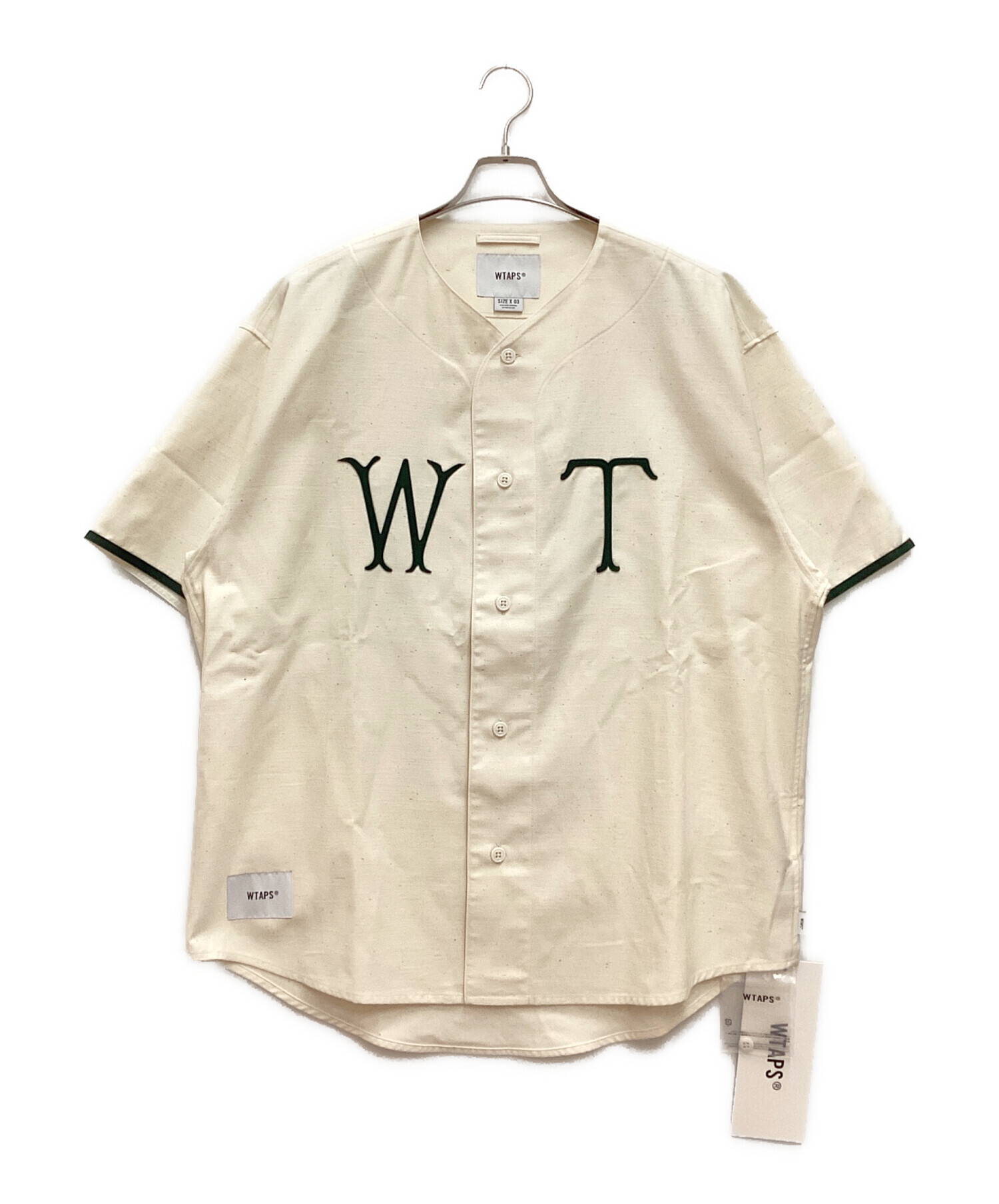 WTAPS ベースボールシャツ 03# WTAPS ダブルタップスベースボールシャツX03