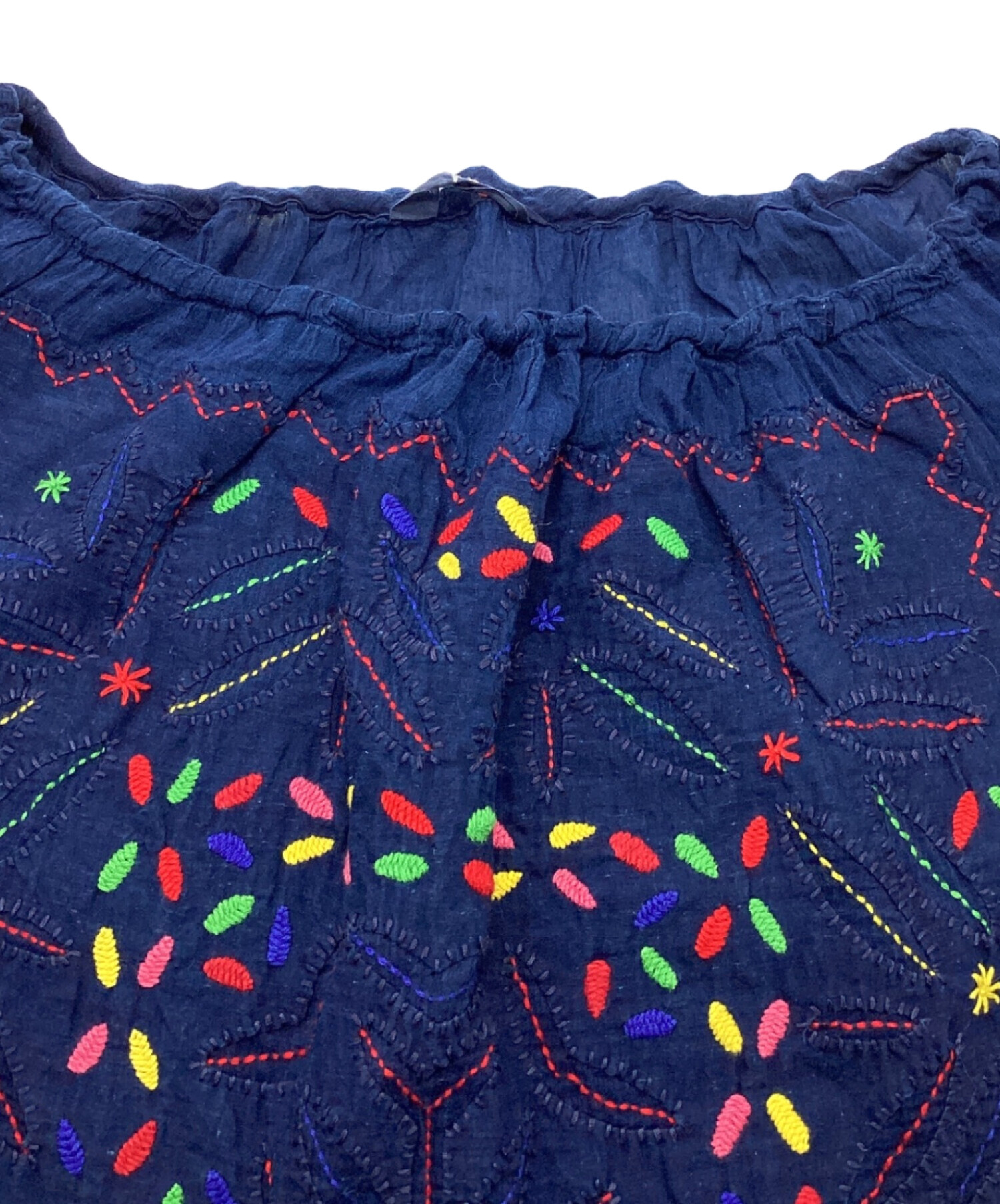 中古・古着通販】45R (フォーティーファイブアール) 藍染刺繍ブラウス 
