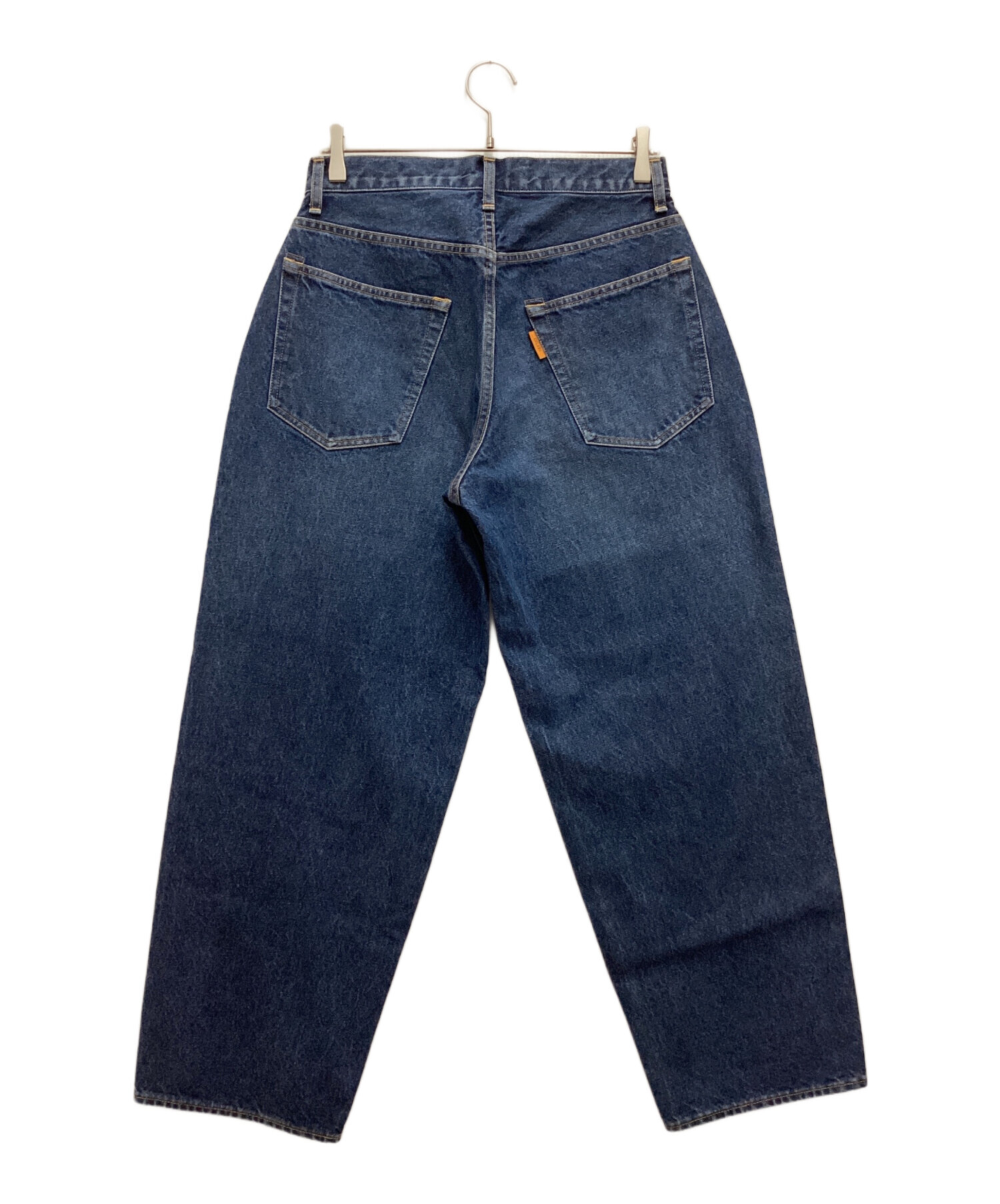 中古・古着通販】SEESEE (シーシー) デニムパンツ ウォッシュドブルー 