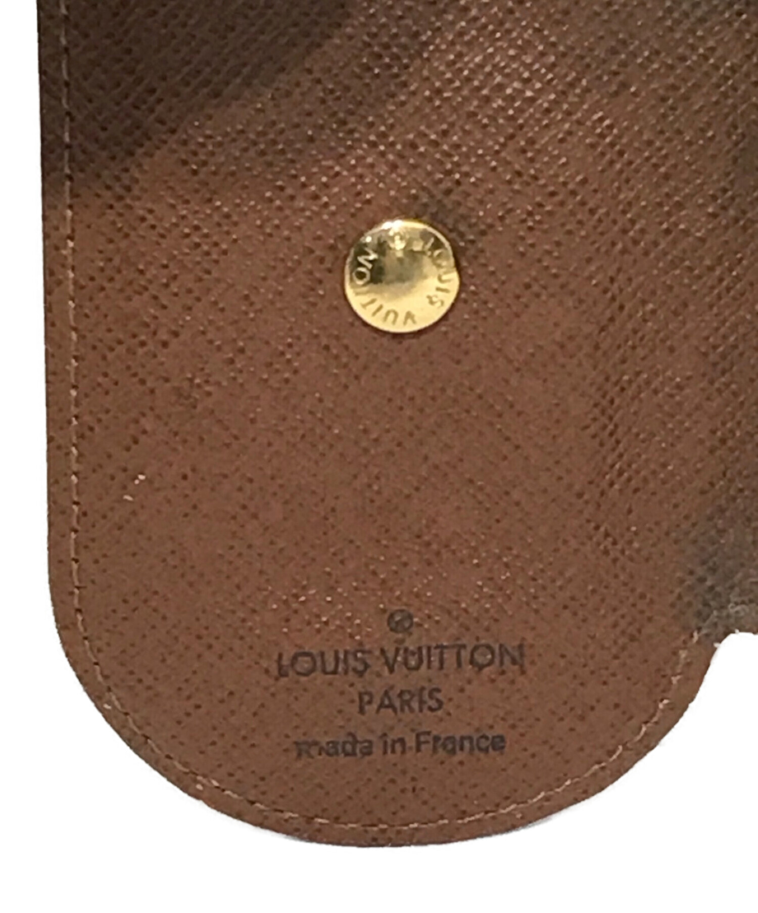 LOUIS VUITTON (ルイ ヴィトン) モノグラム ミュルティクレ ロン 4連キーケース ブラウン