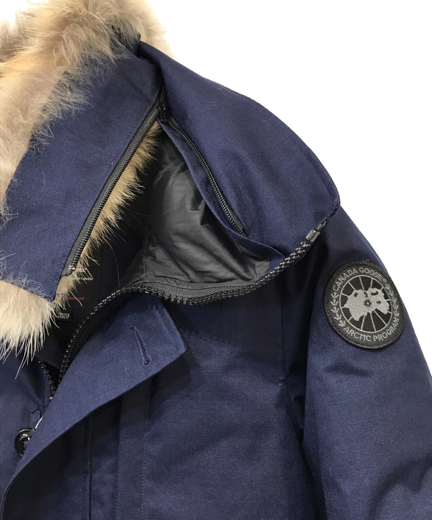 中古・古着通販】CANADA GOOSE (カナダグース) CRESTON PARKA ネイビー 