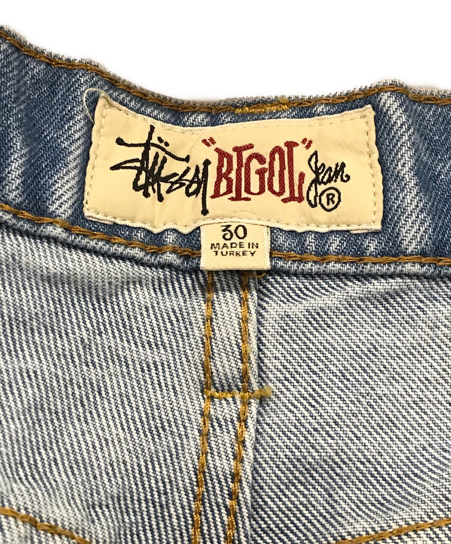中古・古着通販】stussy (ステューシー) SS-LINK BIG OL JEANS 