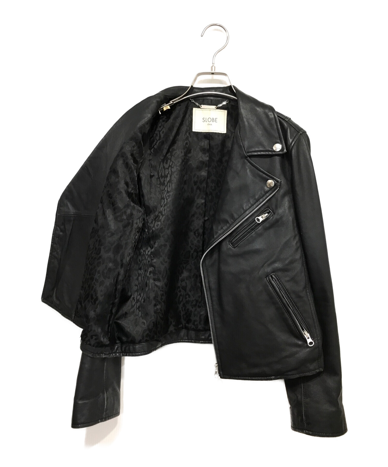 中古・古着通販】SLOBE IENA (スローブ イエナ) レザー ライダース 