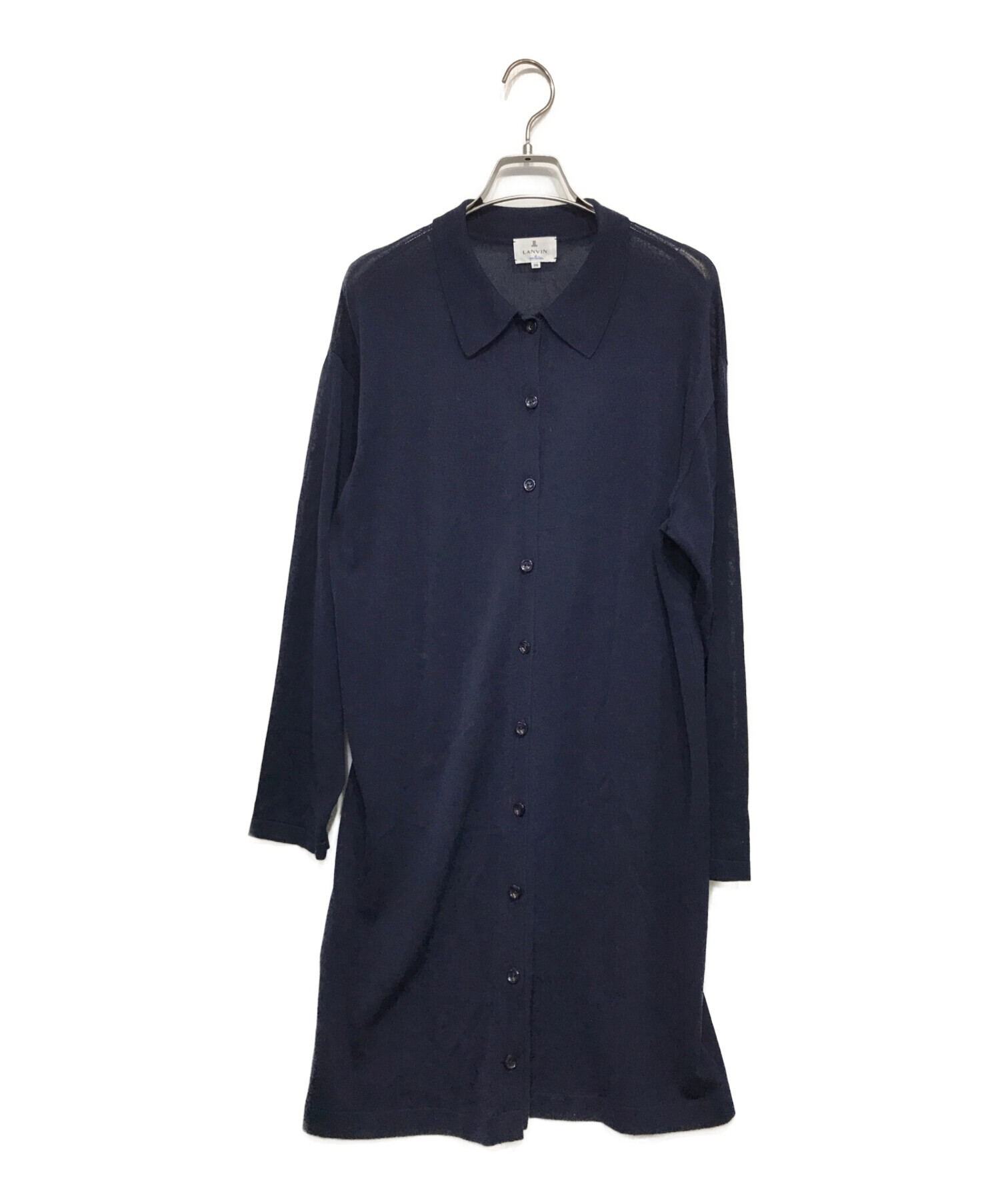 LANVIN　en　Bleu カーディガン　サイズ38