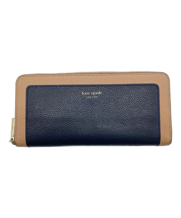 中古・古着通販】Kate Spade (ケイトスペード) ラウンドジップ長財布 