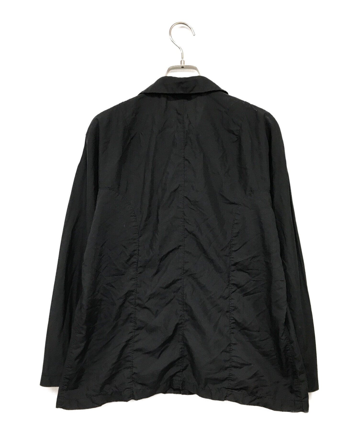 COMME des GARCONS (コムデギャルソン) 丸襟シャツ ブラック サイズ:L
