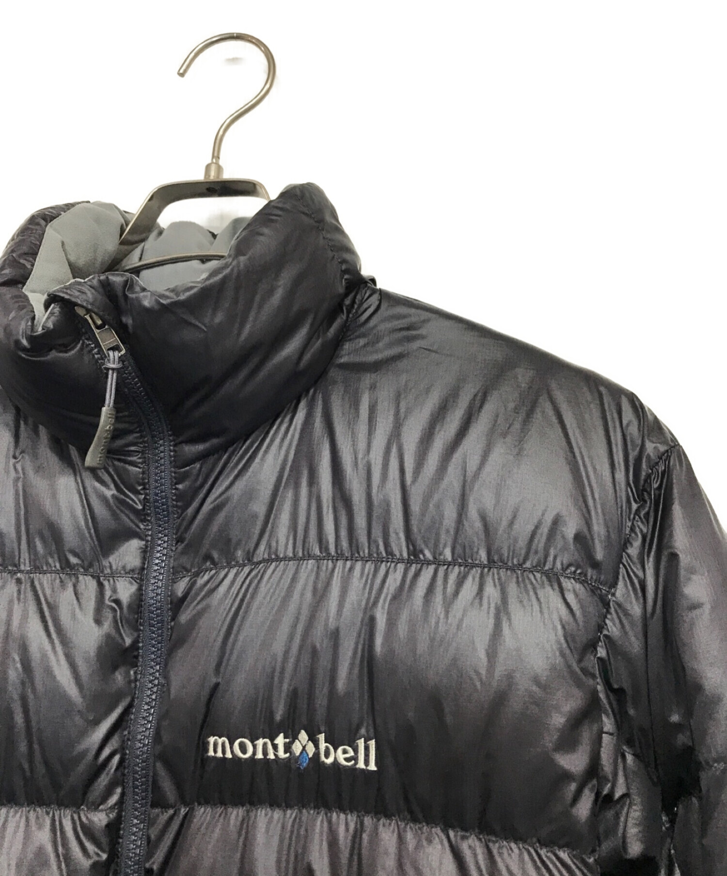 【美品】mont-bell y2k アルパインダウン　EX800 ブラック　短丈おつねのダウンジャケット
