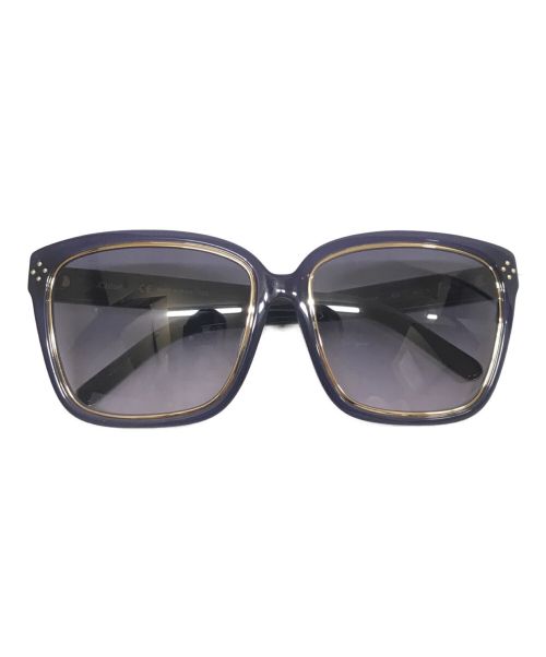 中古・古着通販】Chloe (クロエ) サングラス ネイビー サイズ:58□16 