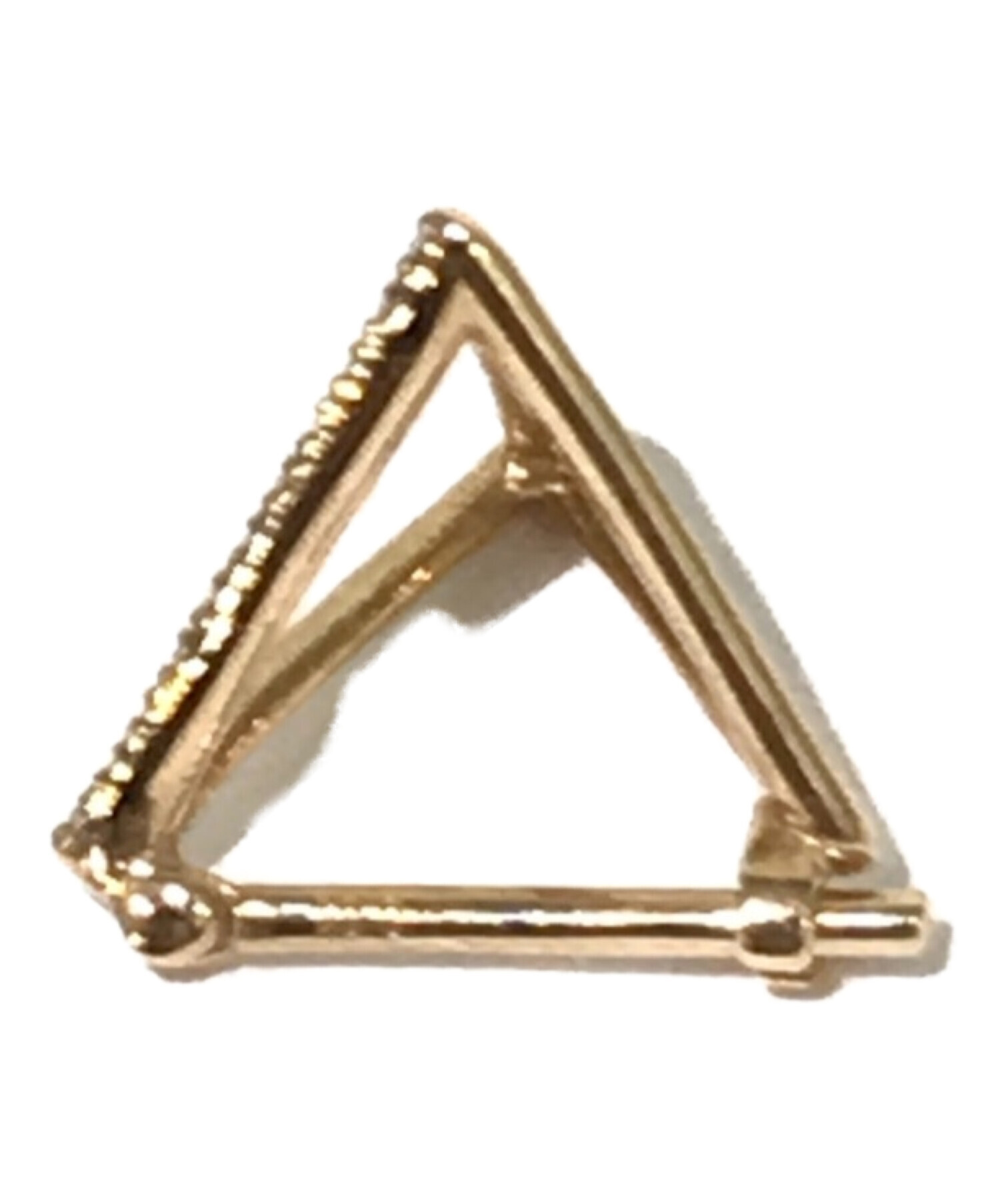 中古・古着通販】shihara (シハラ) Diamond Triangle Pierce 10