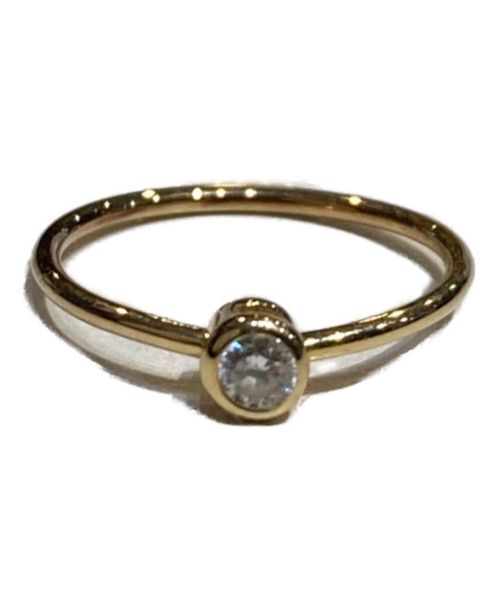 SHIHARA ONE-STONE HOOP PIERCE 01 One-Stone Hoop Earring 01