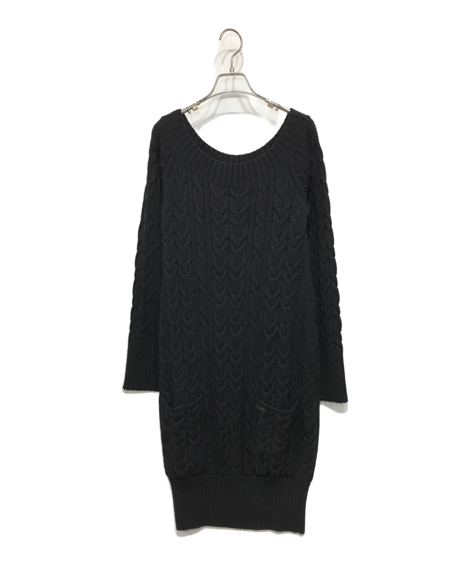 ☆FOXEYフォクシーウールワンピース40☆ FOXEY♪ニットワンピース♪40