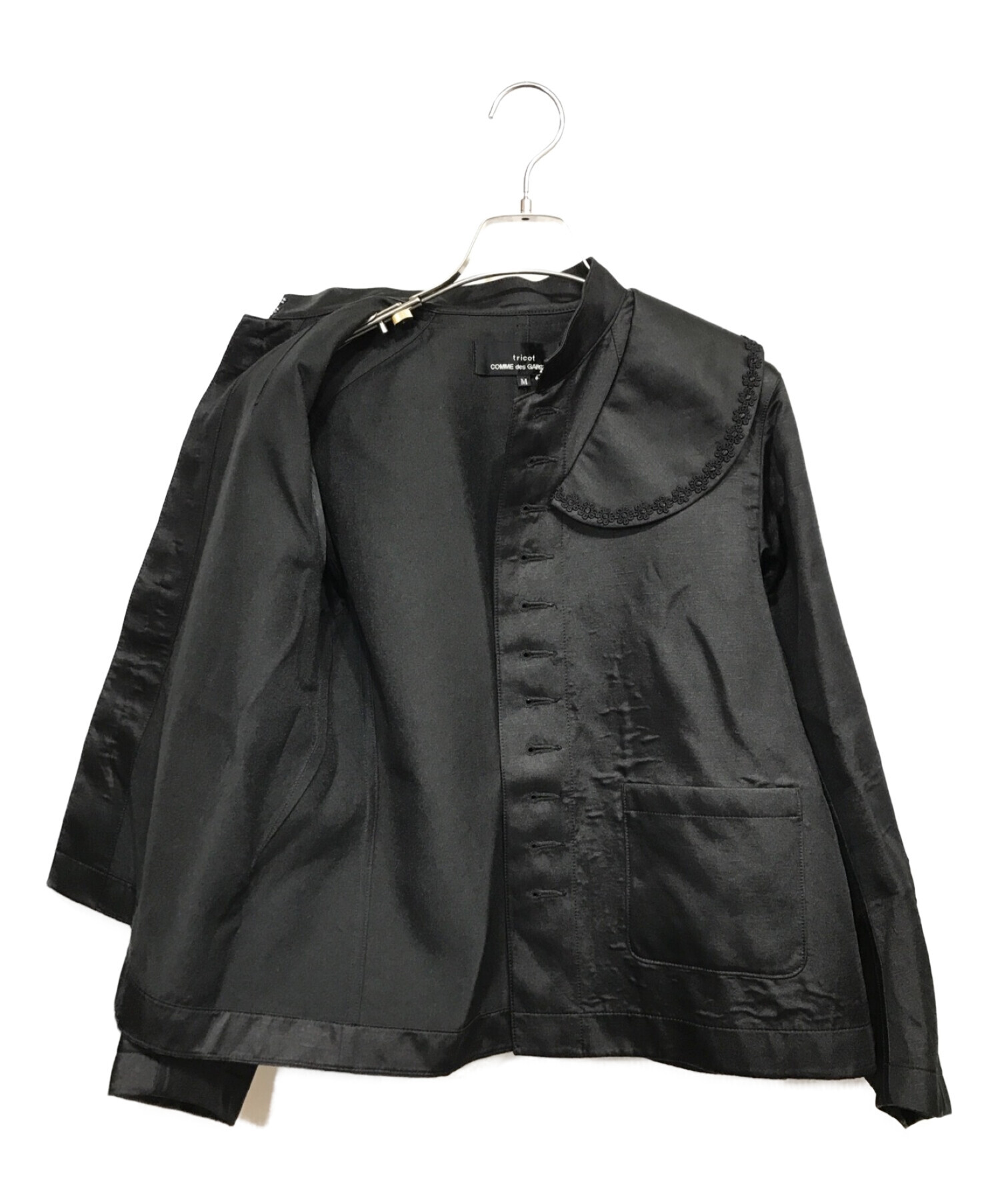 トリコ　コムデギャルソン　ビンテージ　ジャケット　ブラック　フリーサイズ トリココムデギャルソンビンテージジャケットブラックフリーサイズ