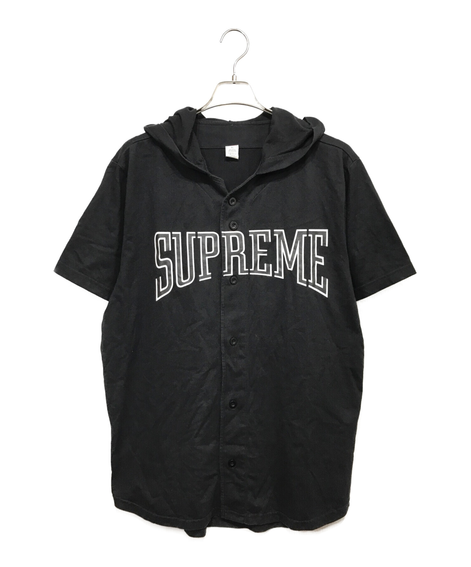 中古・古着通販】Supreme (シュプリーム) hooded baseball 半袖 