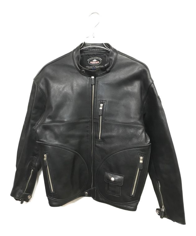 中古・古着通販】KUSHITANI (クシタニ) シングルレザーライダース 