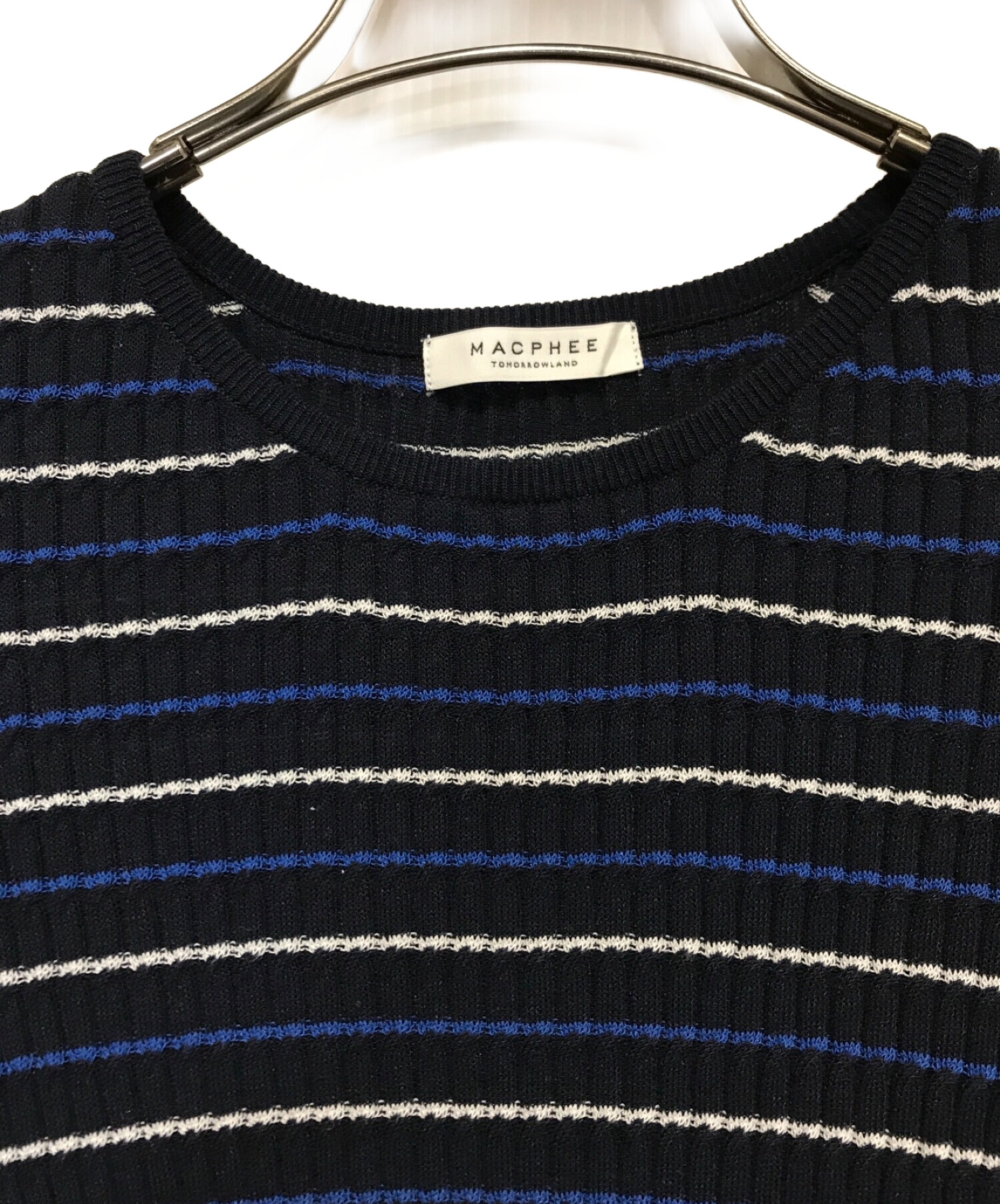 中古・古着通販】MACPHEE (マカフィー) コットンナイロンリブケーブル 