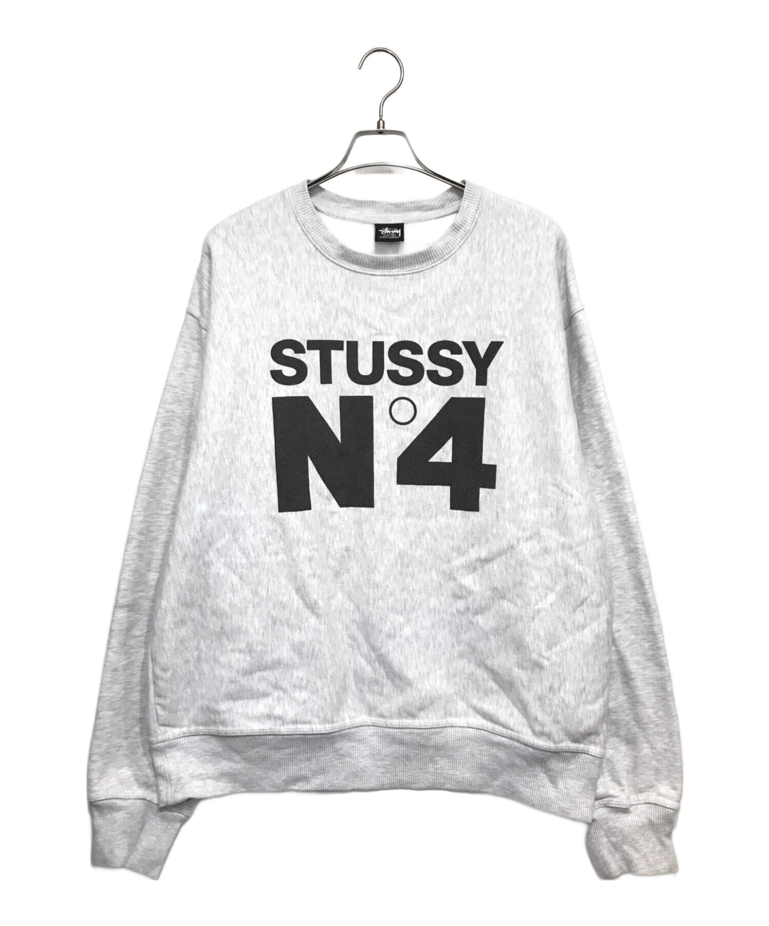 STUSSY ステューシー ビッグロゴプリント スウェット M トレーナー 