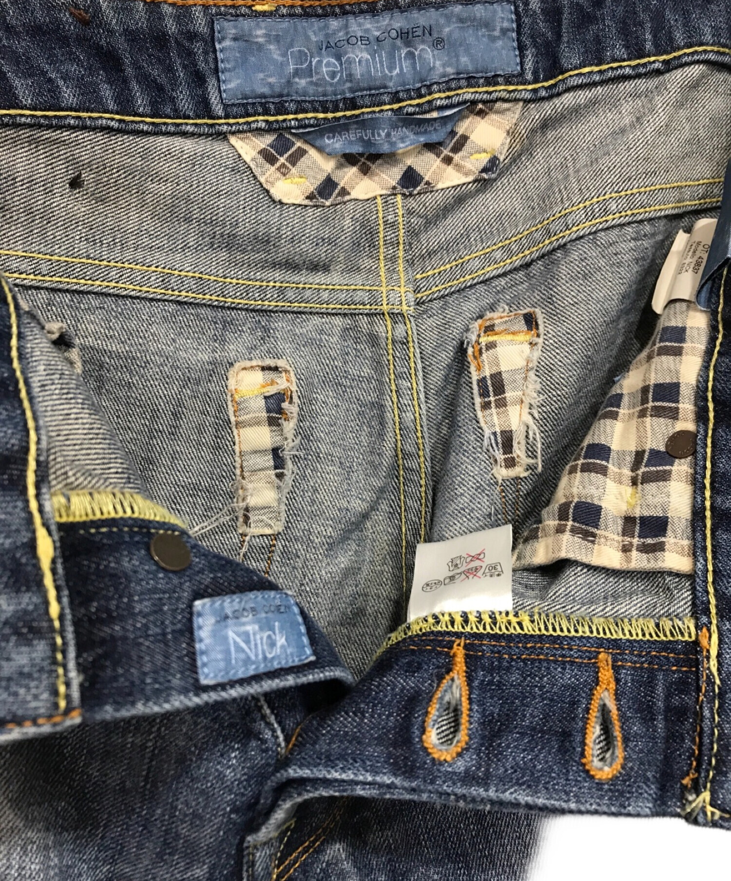 JACOB JACOB COHEN PREMIUM ヤコブコーエン プレミアム NICK 