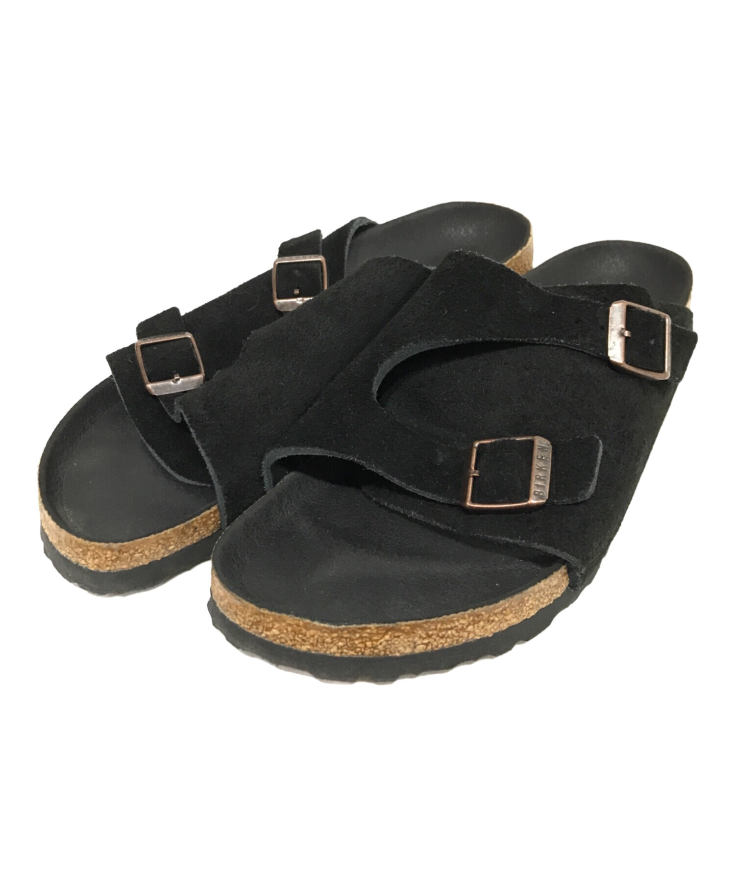 BIRKENSTOCK ビルケン チューリッヒ 別注 スエード 黒 26cm