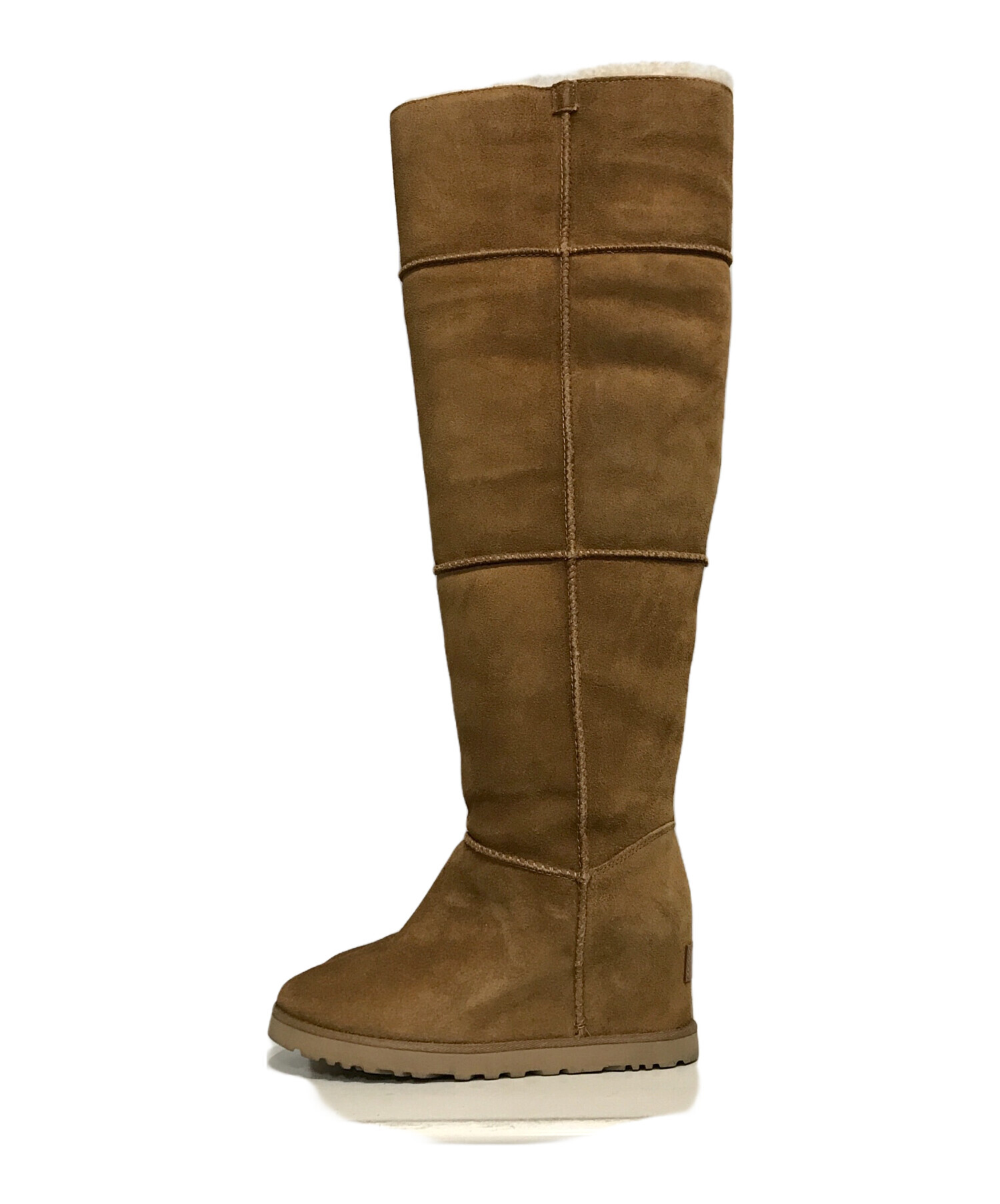 中古・古着通販】UGG (アグ) CLASSIC FEMME ロングブーツ ブラウン 