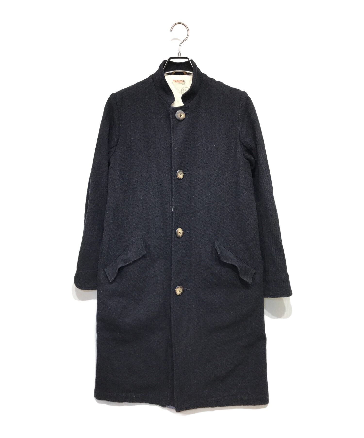 中古・古着通販】KAPITAL (キャピタル) ロングコート ネイビー サイズ  