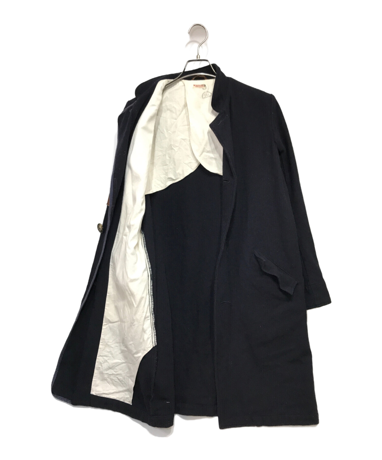中古・古着通販】KAPITAL (キャピタル) ロングコート ネイビー サイズ  