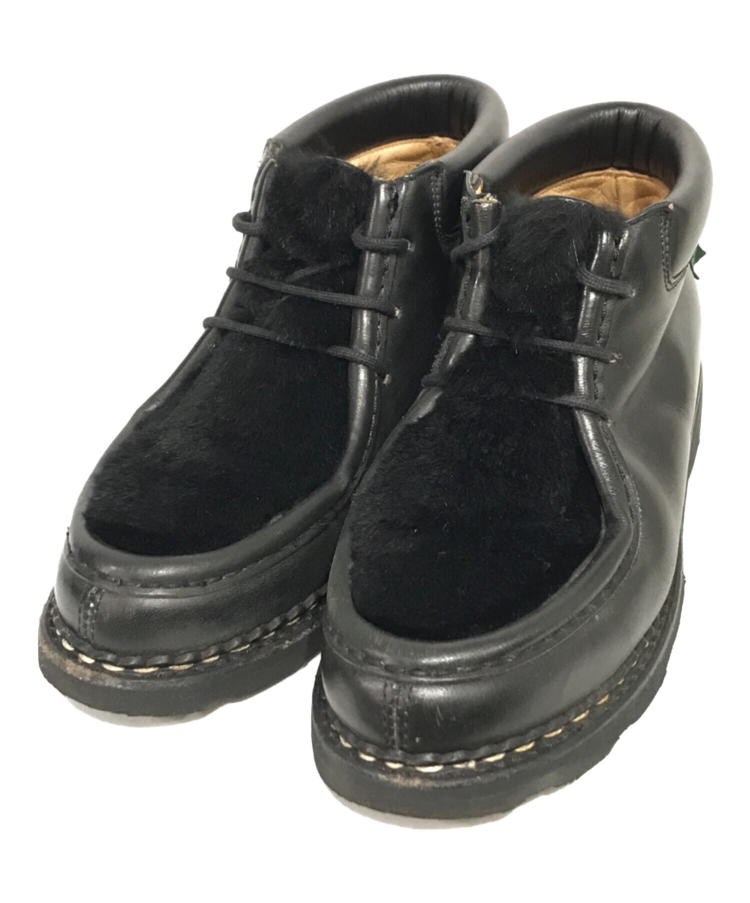 中古・古着通販】PARABOOT (パラブーツ) MILLA LAPIN ブーツ ブラック 