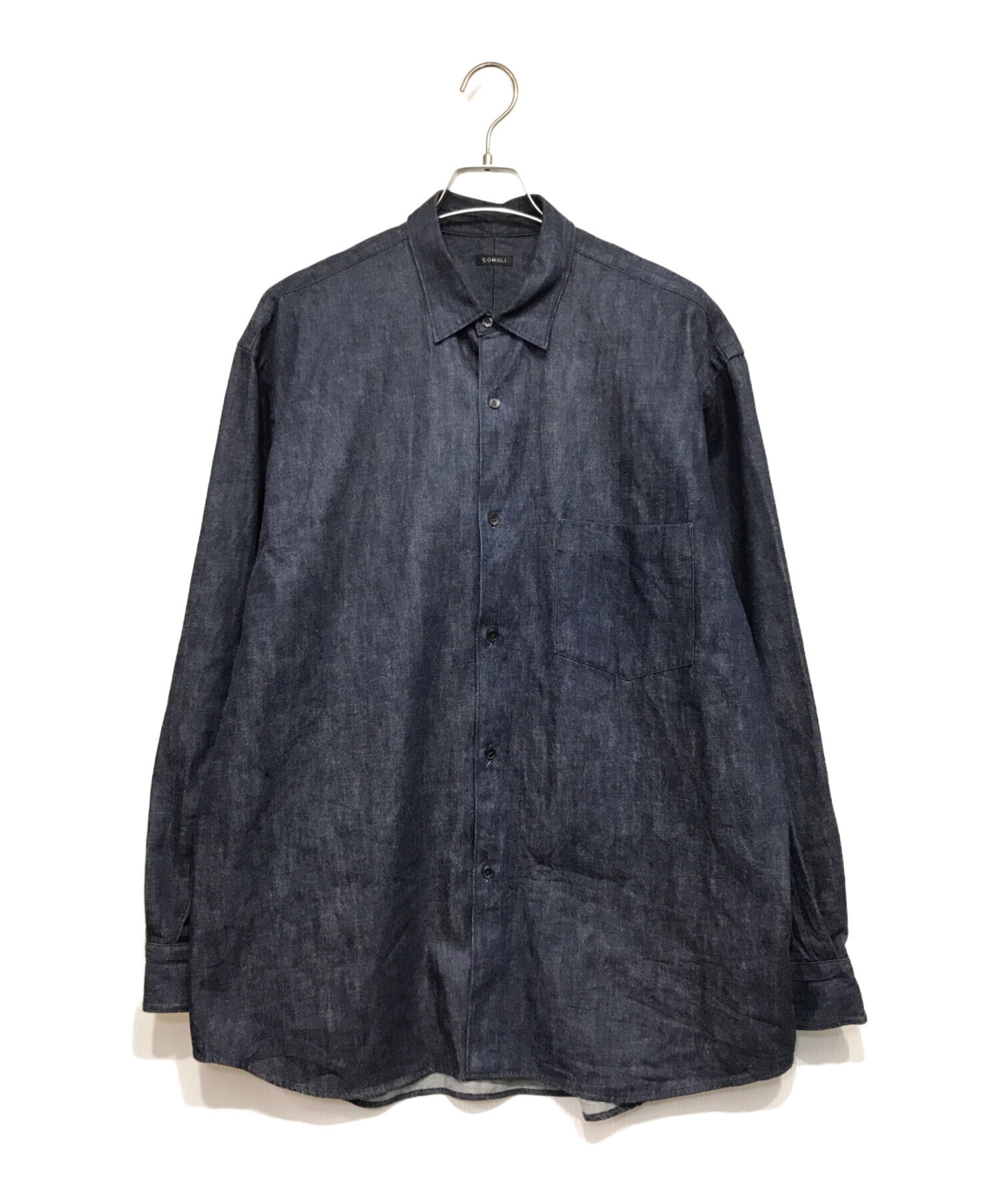 中古・古着通販】COMOLI (コモリ) デニム コモリシャツ インディゴ 