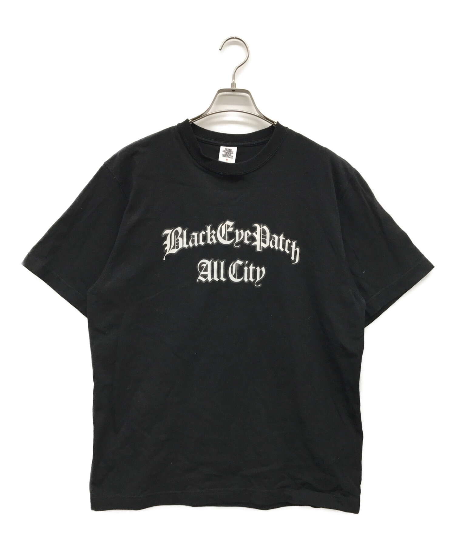 THE BLACK EYE PATCH (ザブラックアイパッチ) プリントTシャツ ブラック サイズ:M