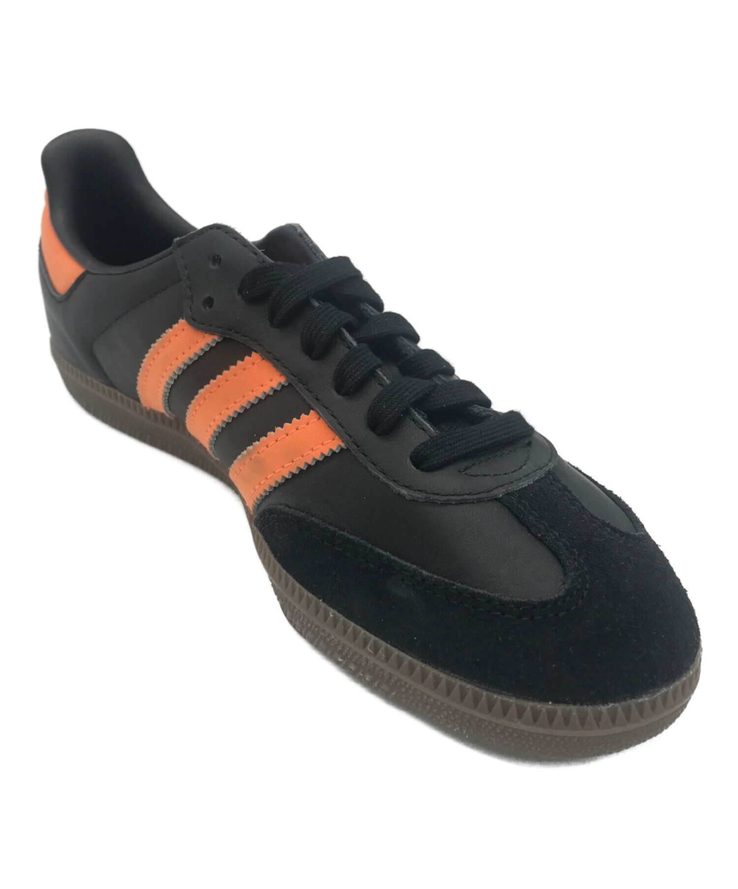 adidas (アディダス) SAMBA OG ブラック×オレンジ サイズ:JP 235