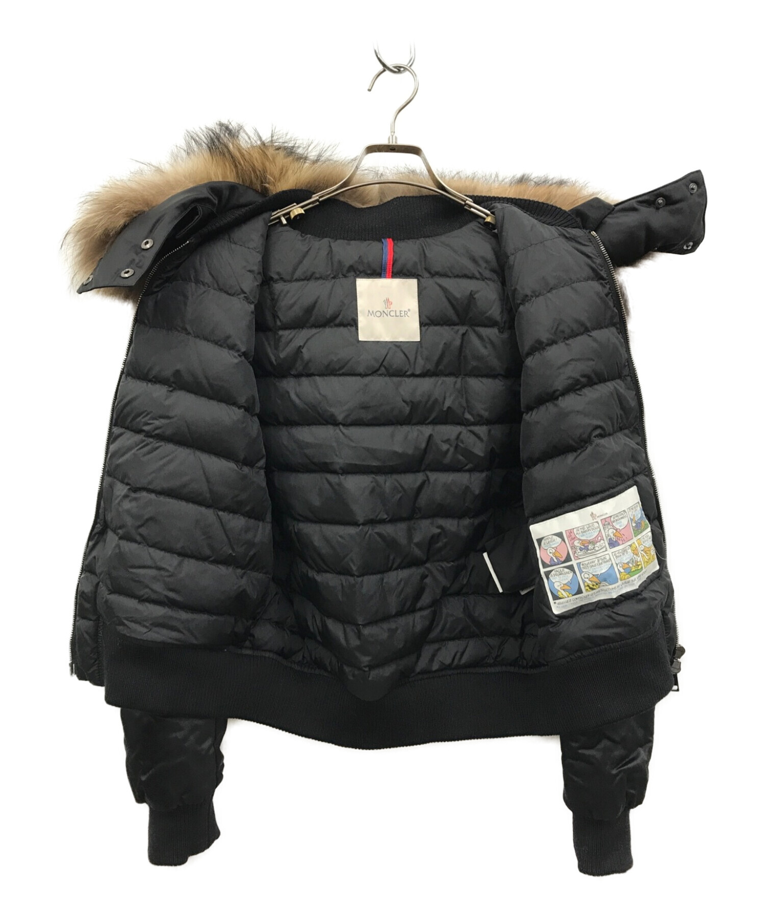 MONCLER ファーダウンジャケット EULIMENE 超美品 MONCLER ファーダウンジャケット EULIMENE 超美品