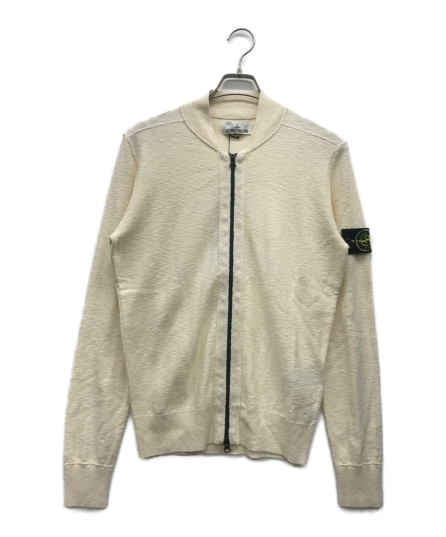 週末価格ストーンアイランド　リブニットジャケット　カーディガン ストーンアイランド カーディガン ストーンアイランドの