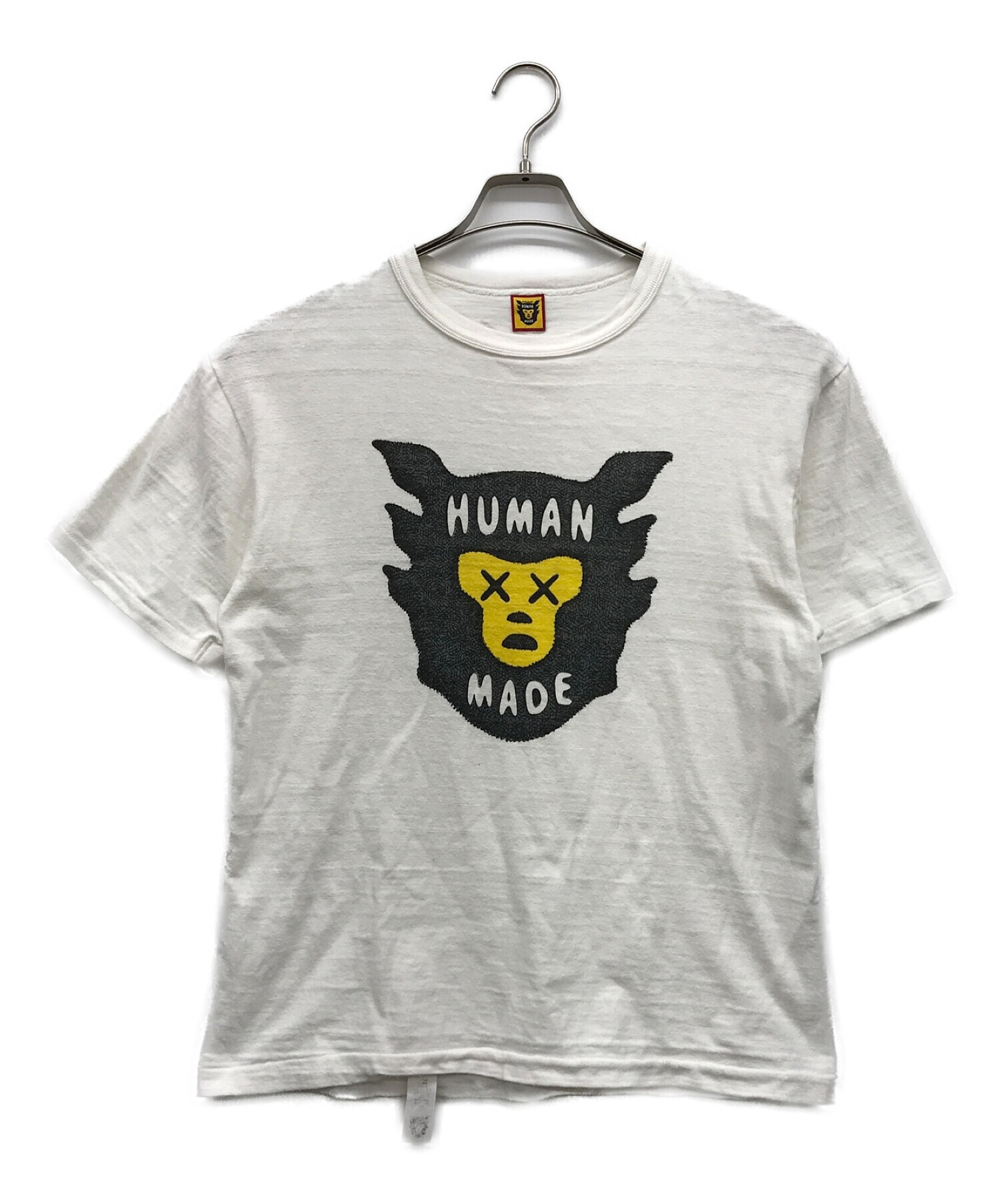 HUMAN MADE (ヒューマンメイド) KAWS (カウズ) プリントTシャツ ホワイト サイズ:M