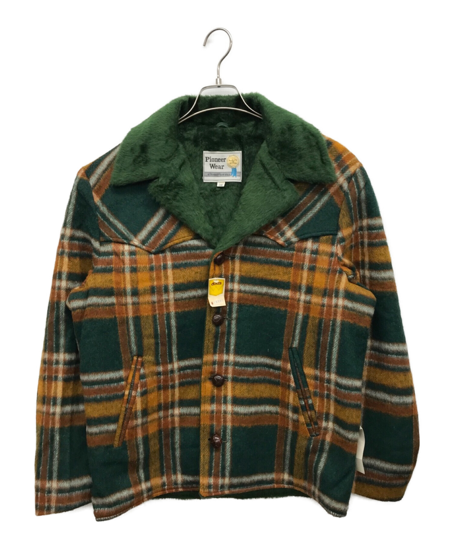 PIONEER WEAR (パイオニアウェア) ウールジャケット グリーン サイズ:38