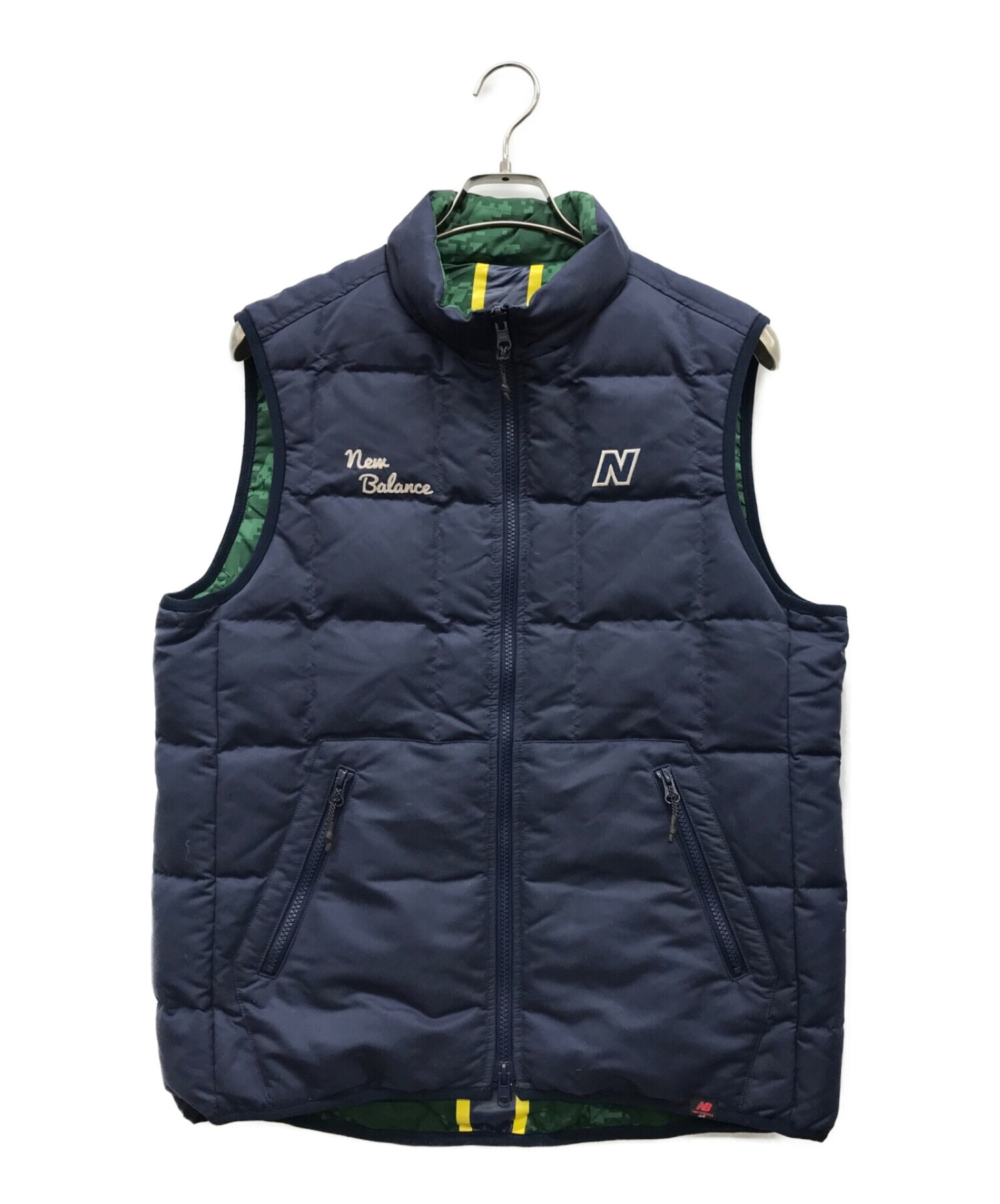 NBニューバランスゴルフ サイズ5 Lサイズ フルジップダウンベスト