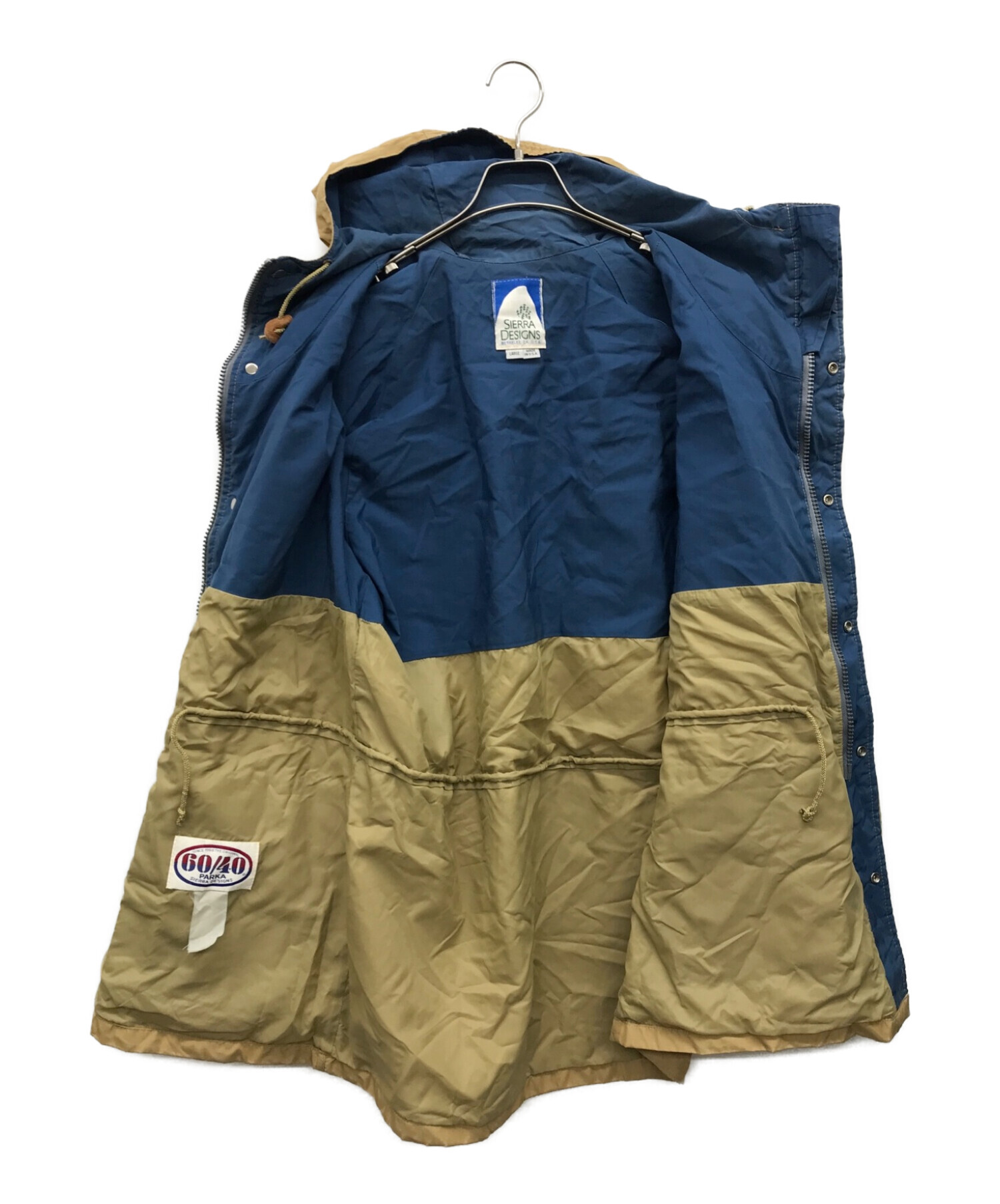 シェラデザイン マウンテンパーカー USA製 80s 8本木 L SIERRA DESIGNS
