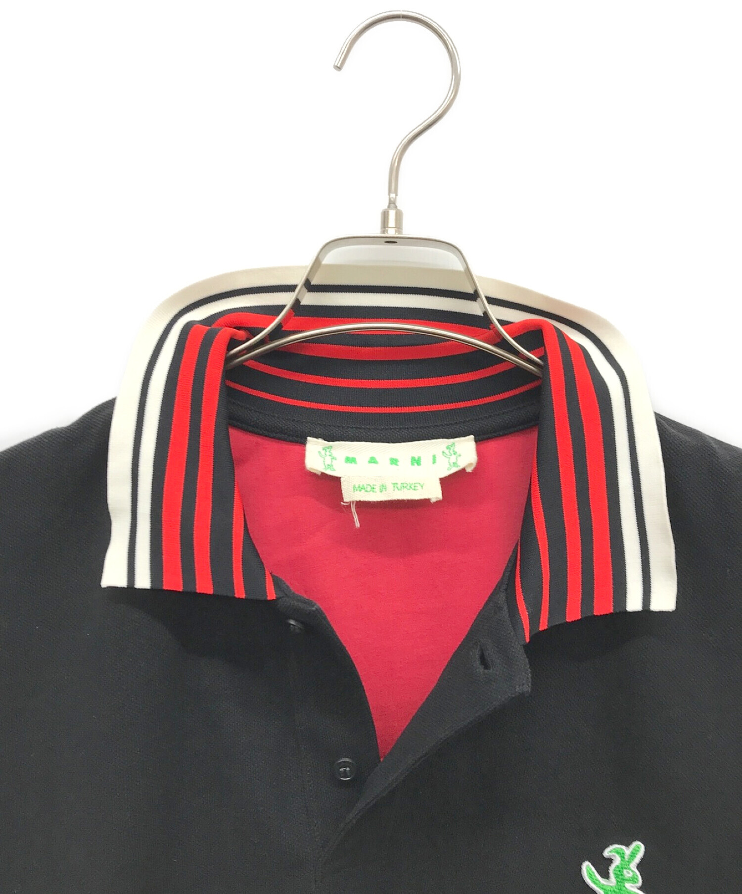 MARNI マルニ ポロシャツ メンズ ダンスバニー 40 レッド｜トップス