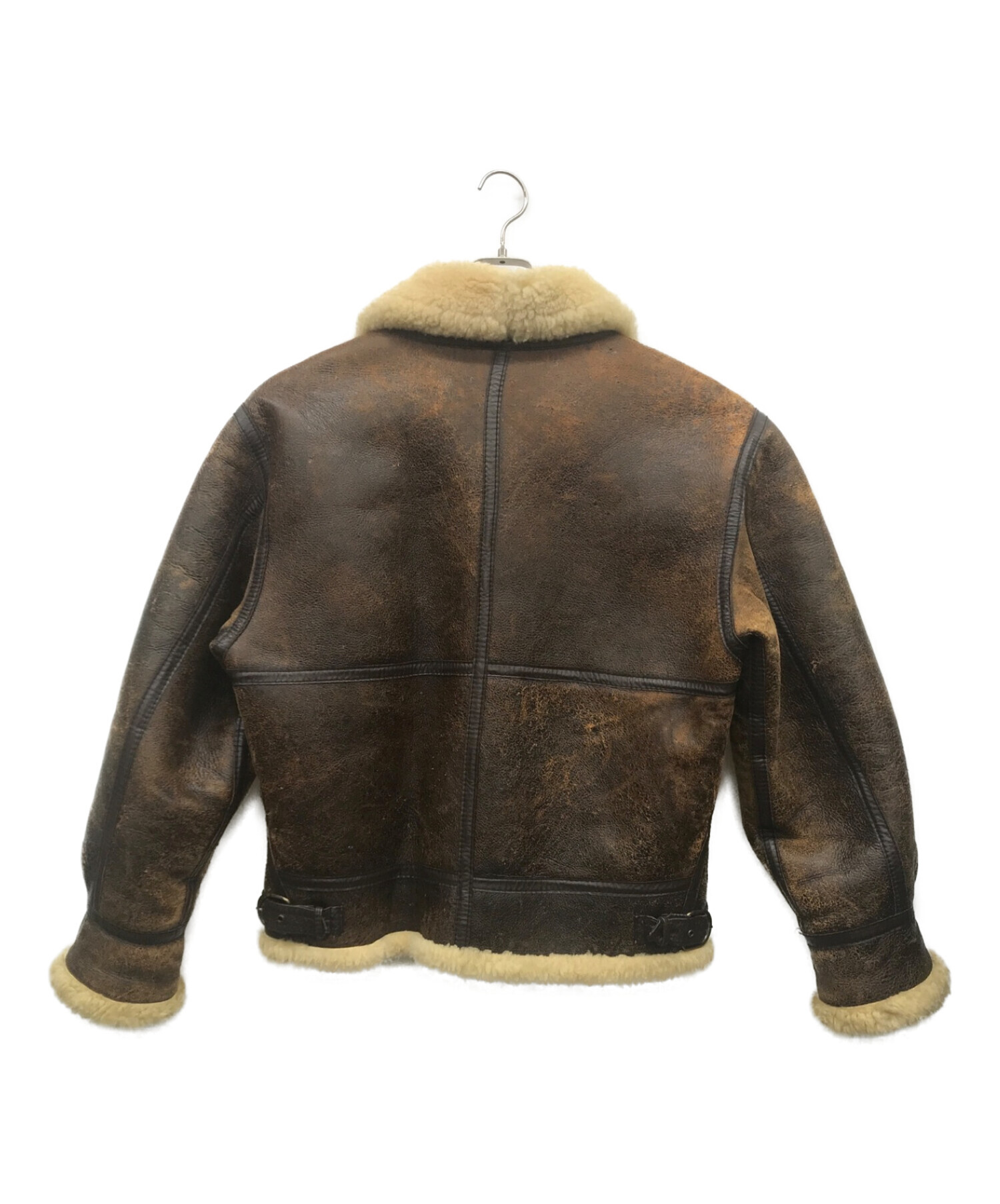 あ*う様 GLEEMAN ミリタリー　B-3　ムートンフライトジャケット GLEEMAN MILITARY 【M】B-3 ムートンフライトジャケット