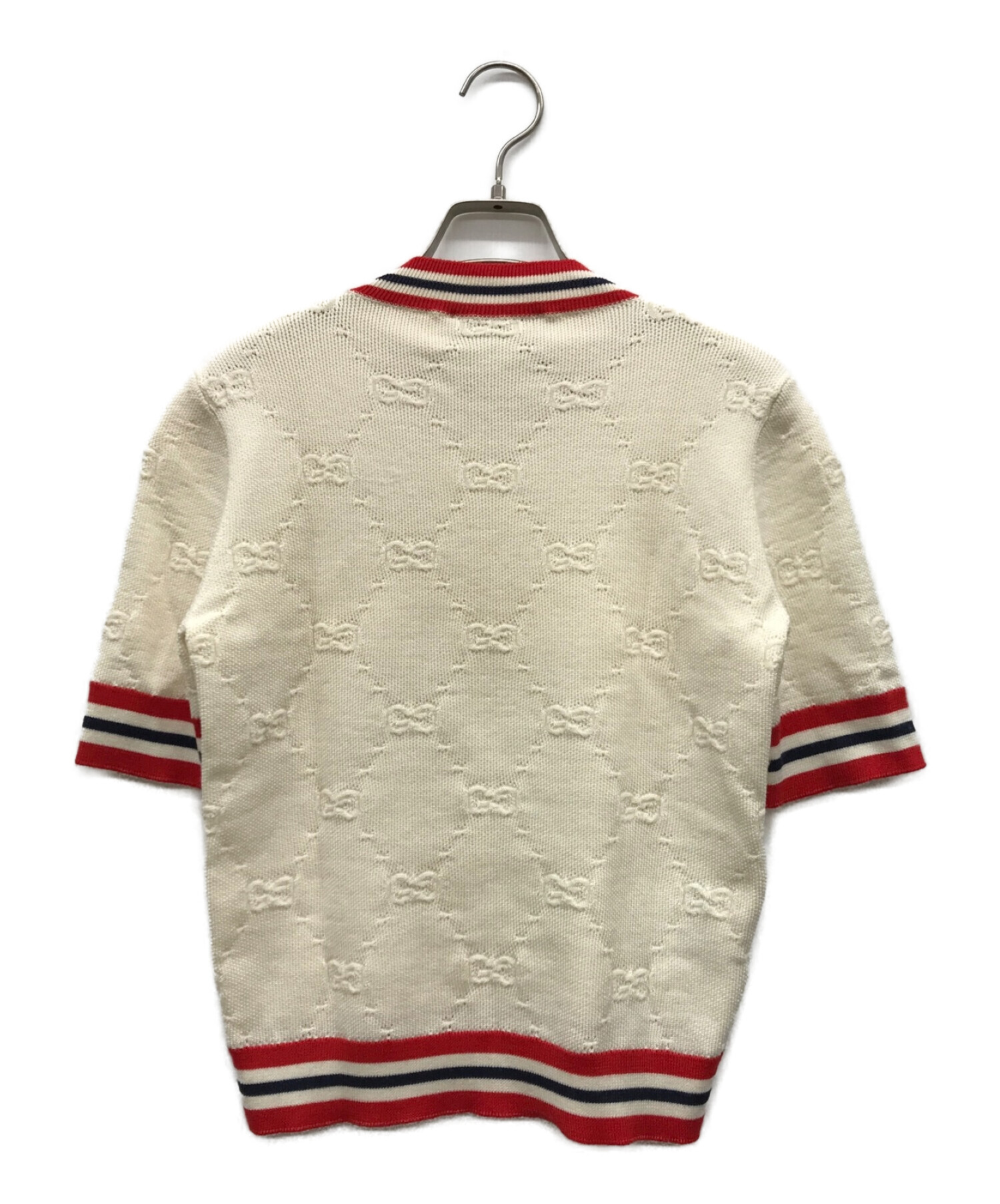 GUCCI グッチ 半袖ニット GUCCI(グッチ) ⁄ GG S⁄S Knit Sweater⁄半袖ニット