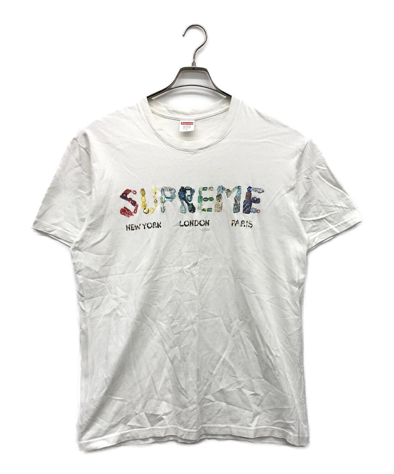 Supreme (シュプリーム) supreme rocks Tee ホワイト サイズ:L
