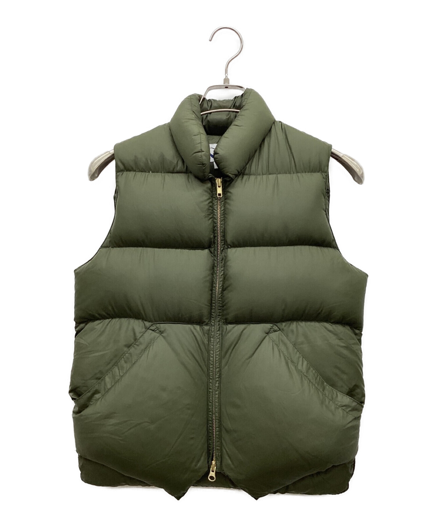 Crescent Down Works キルティングダウンベスト S Crescent Down Works