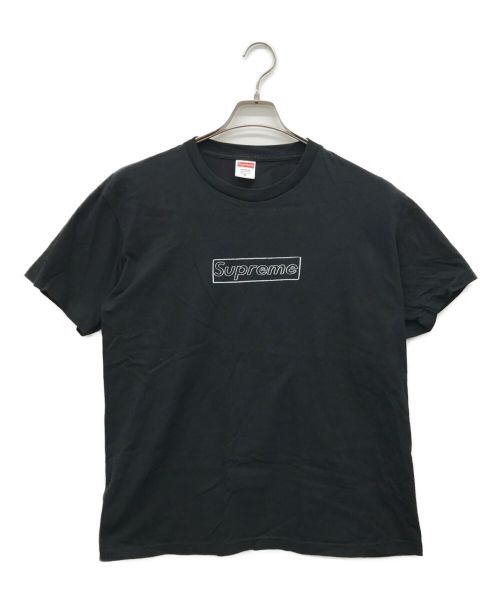 Supreme × KAWS Chalk logo tee 黒Mメンズ - northwoodsbookkeeping.com