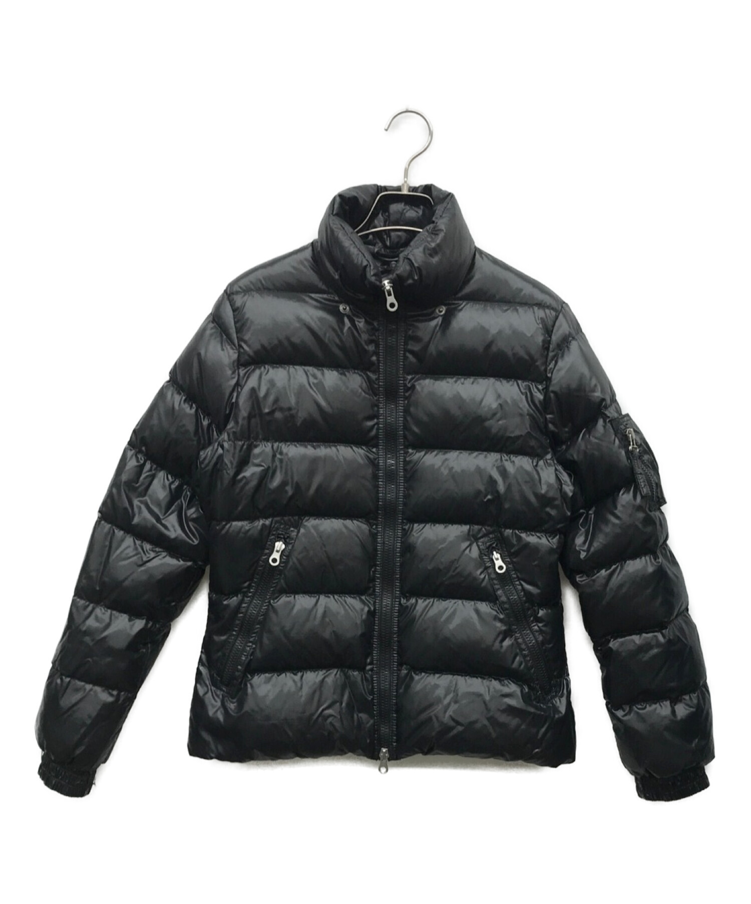 そえ　DUVETICA ブラック ダウンジャケット 42 duvetica ダウンジャケット ブラック サイズ42