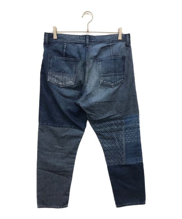 FDMTL パッチワークデニムパンツ
