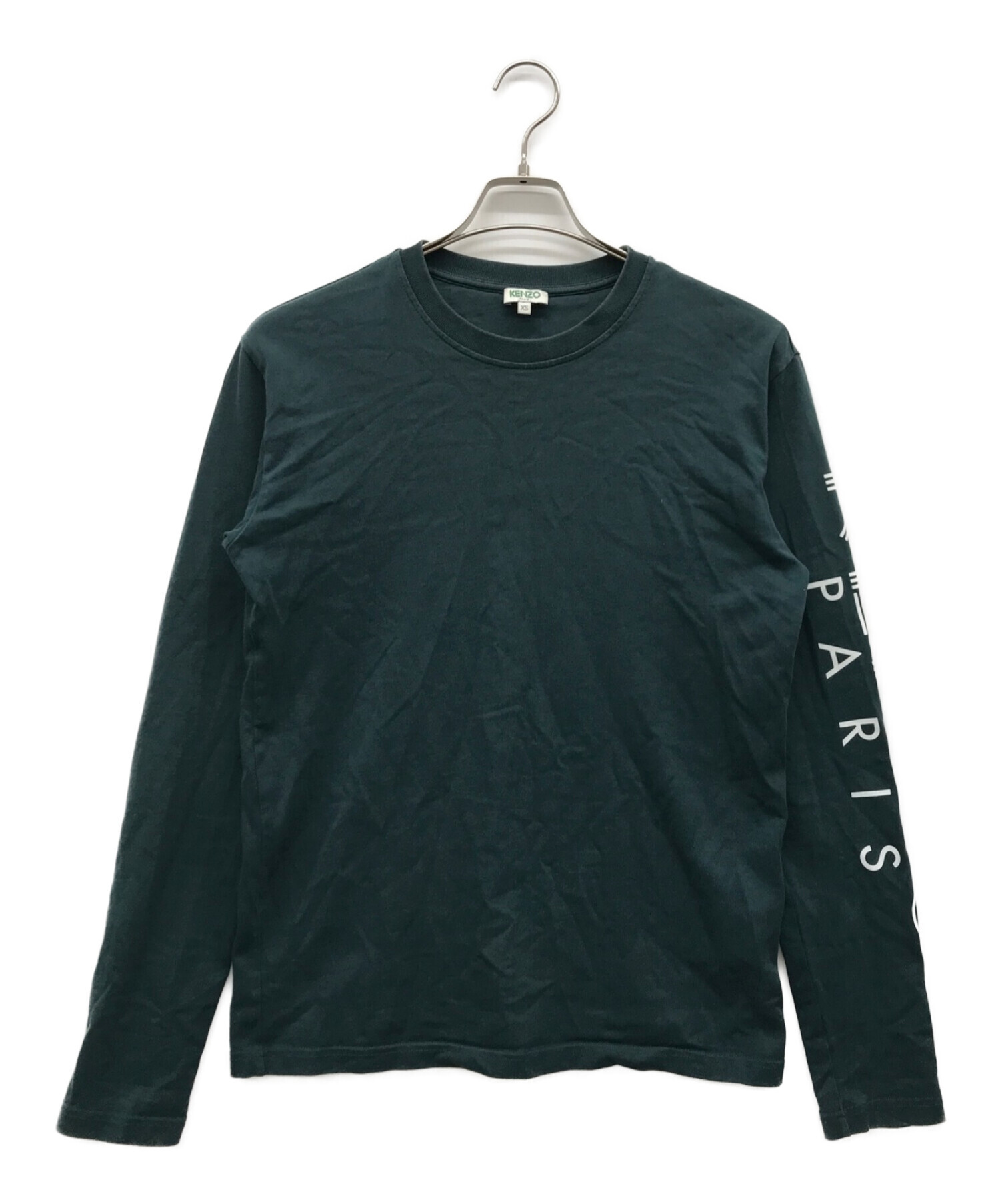 中古・古着通販】KENZO (ケンゾー) カットソー グリーン サイズ:XS 