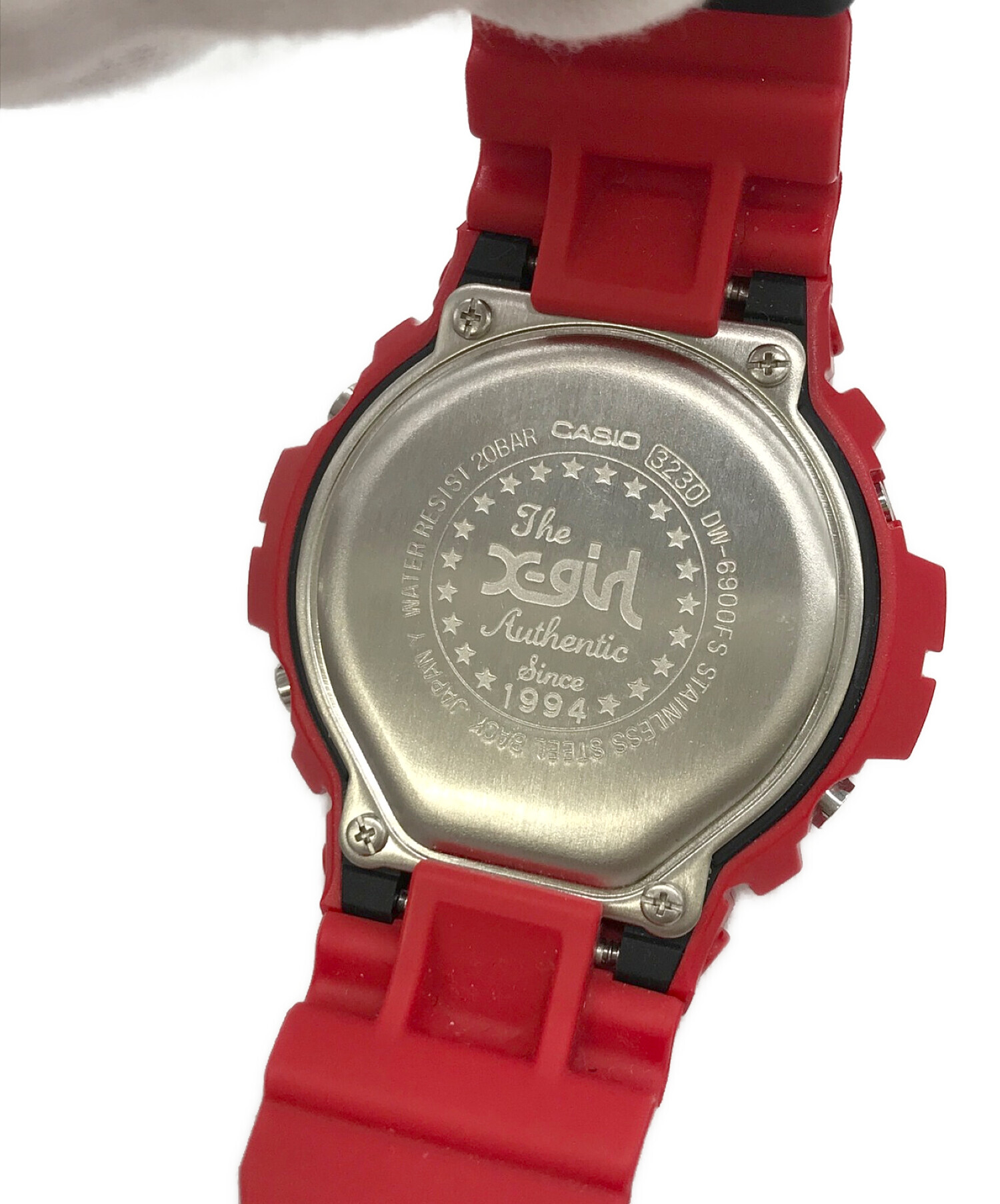 CASIO (カシオ) X-girl (エックスガール) 腕時計 レッド