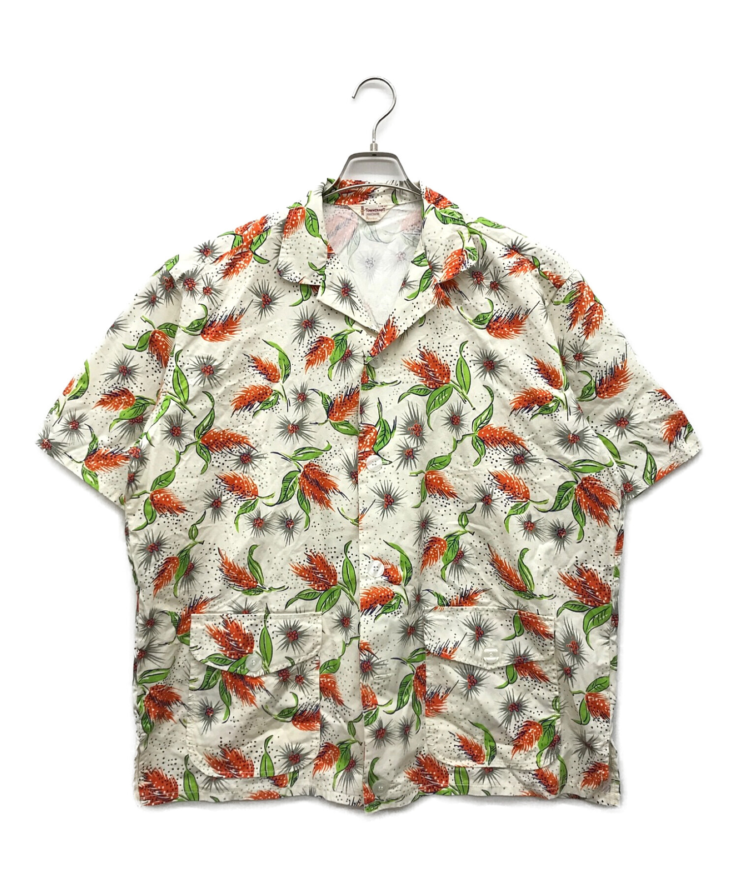 中古・古着通販】TOWN CRAFT (タウンクラフト) PRINTED BEACH SHIRT 